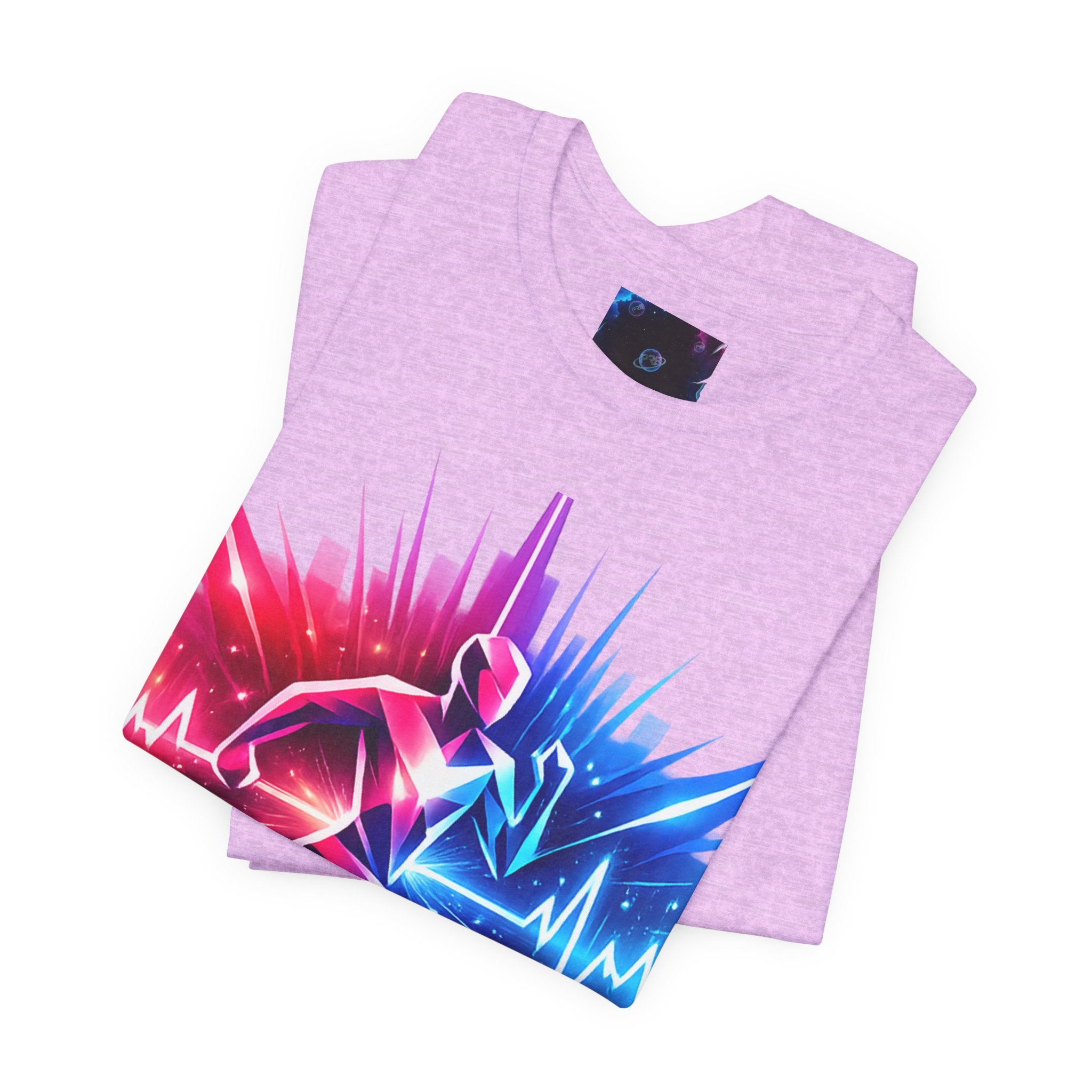 Power Runs Black PRB Running Pulse Graphic Tee — Neon Runner Heartbeat Sports T‑Shirt by Power Runs Black