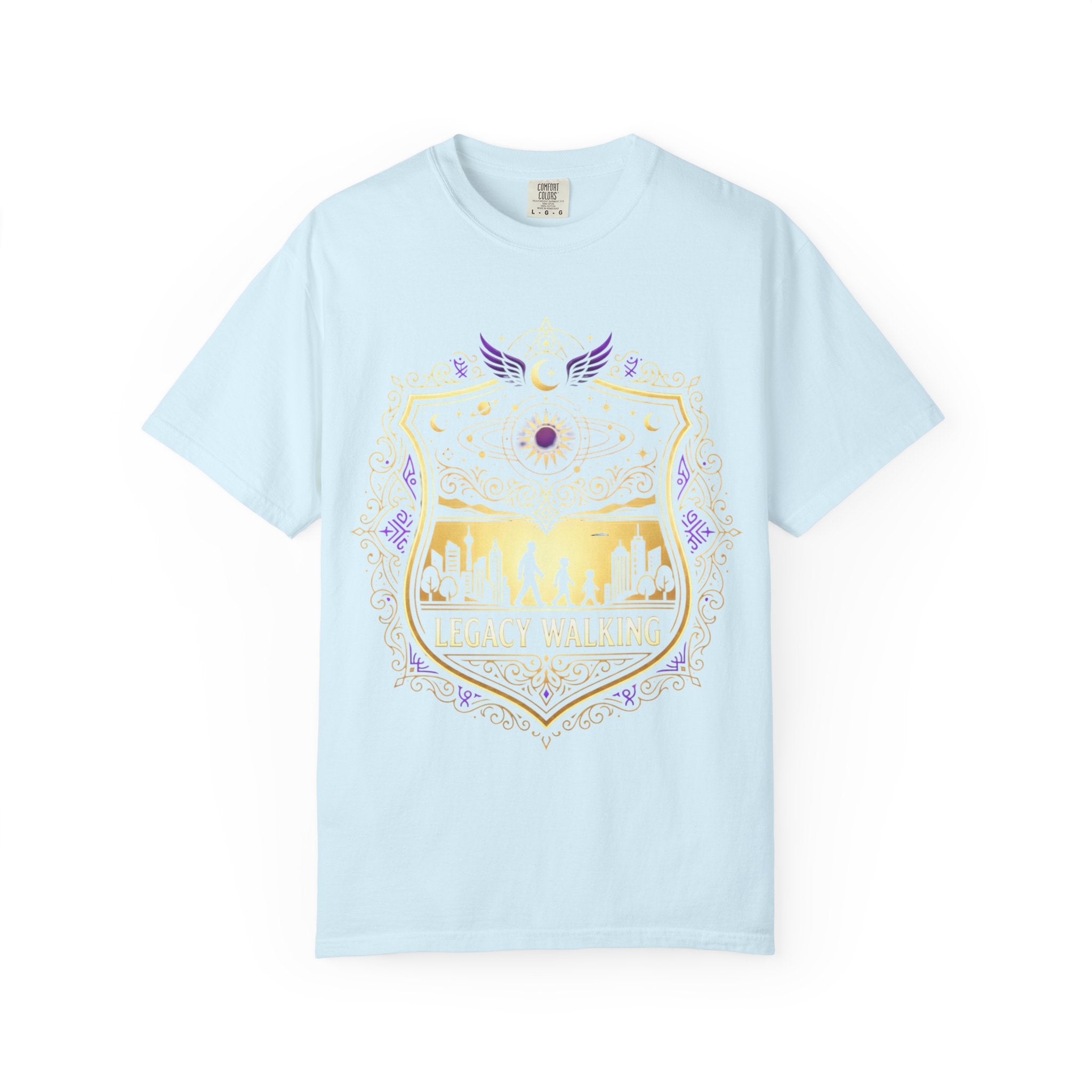 PRB Sci-Fi Adventure Graphic Tee | Futuristic Forest Print Unisex T-Shirt by Printify
