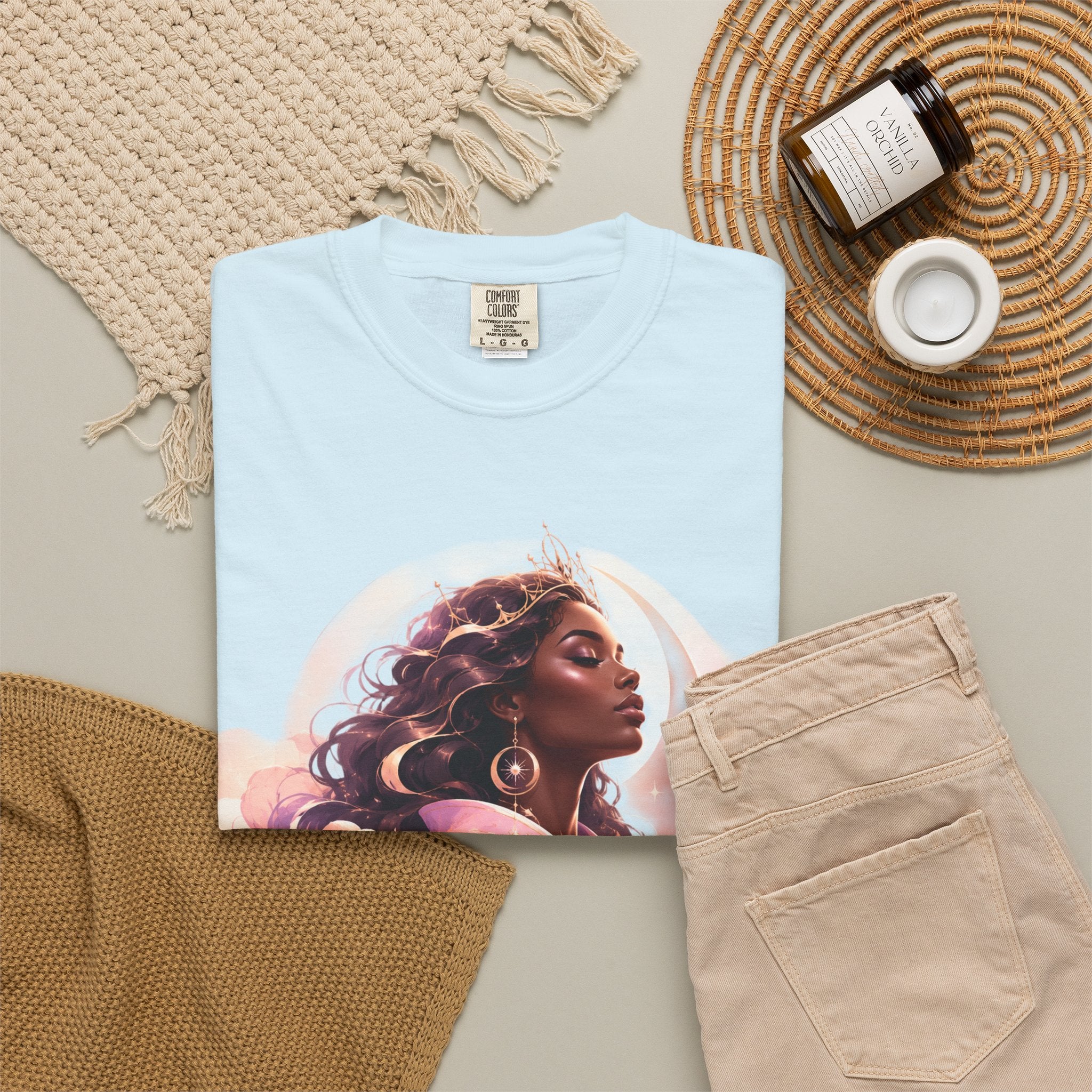 Power Runs Black graphic tee | Black woman portrait, Afro empowerment shirt by Power Runs Black