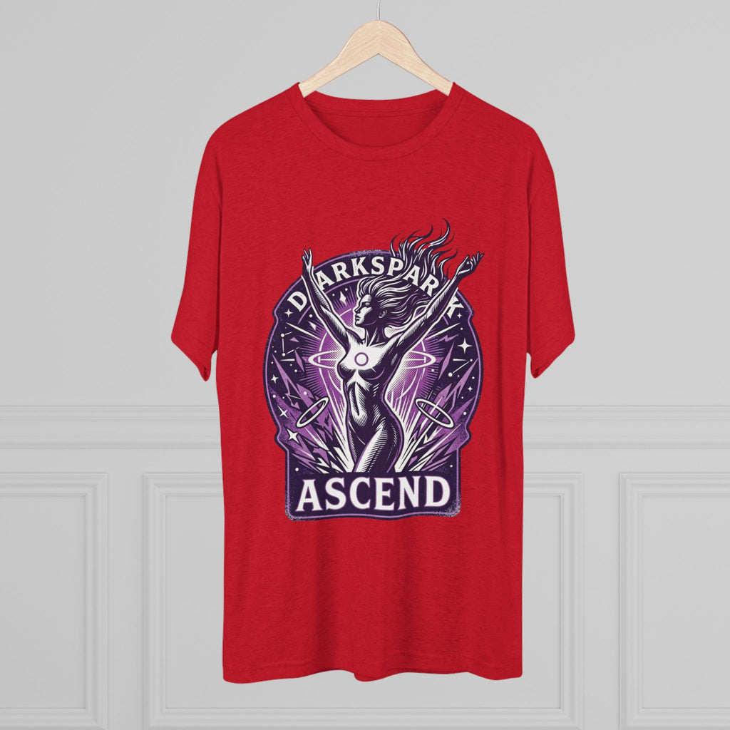 Power Runs Black PRB Ascend Space Goddess Tee — "Parkspark Ascend" Retro Sci‑Fi Graphic T-Shirt by Power Runs Black