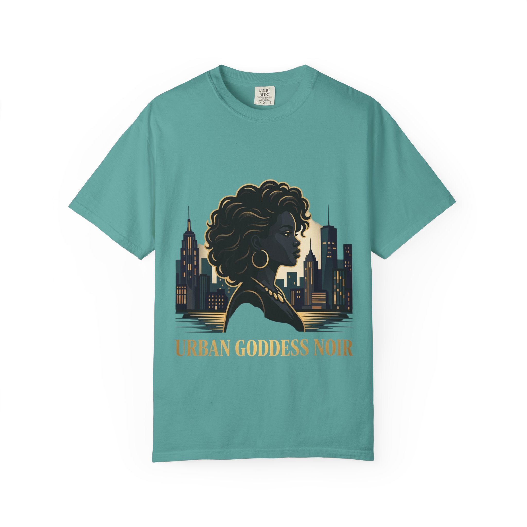 Pretty Rich Bitch The Collection by PRB Urban Goddess Noir T-Shirt — "Urban Goddess Noir" Graphic Tee by Power Runs Black