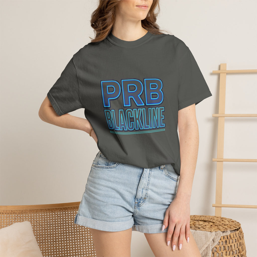 PRB Blackline Graphic T-shirt | Vector Ops Unit Tech Logo by Power Runs Black