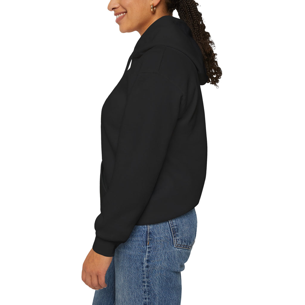 PRB Egyptian Goddess Portrait Hoodie | Serpent Headdress, Ancient Queen Art by Power Runs Black