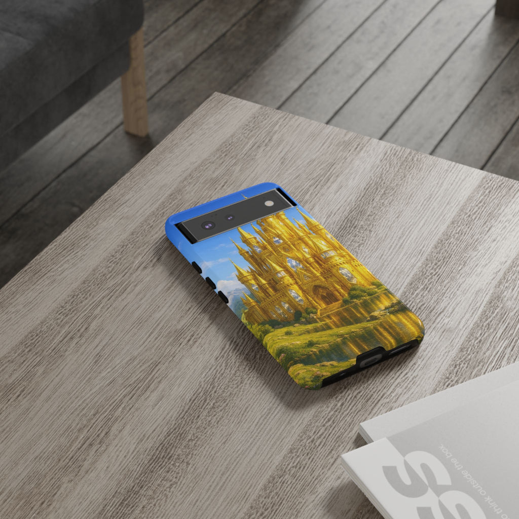 PRB Golden Castle iPhone Case | Fantasy Palace Phone Case by Printify