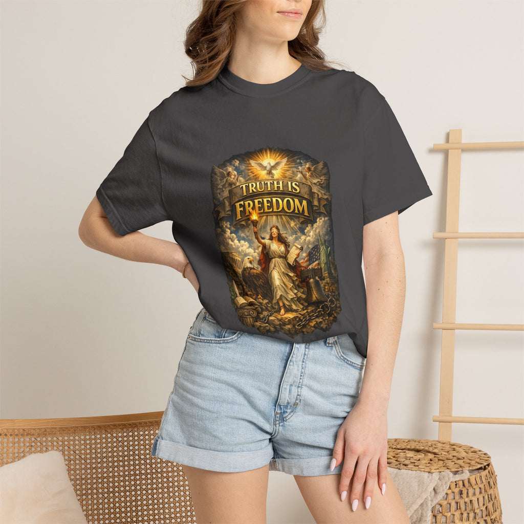 PRB Truth Is Freedom Graphic T-Shirt by Printify
