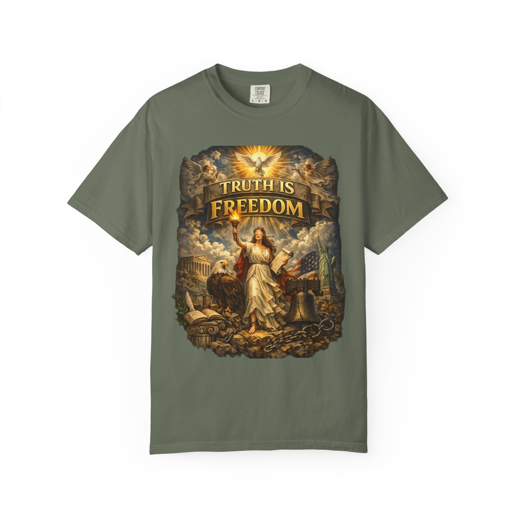 PRB Truth Is Freedom Graphic T-Shirt by Power Runs Black