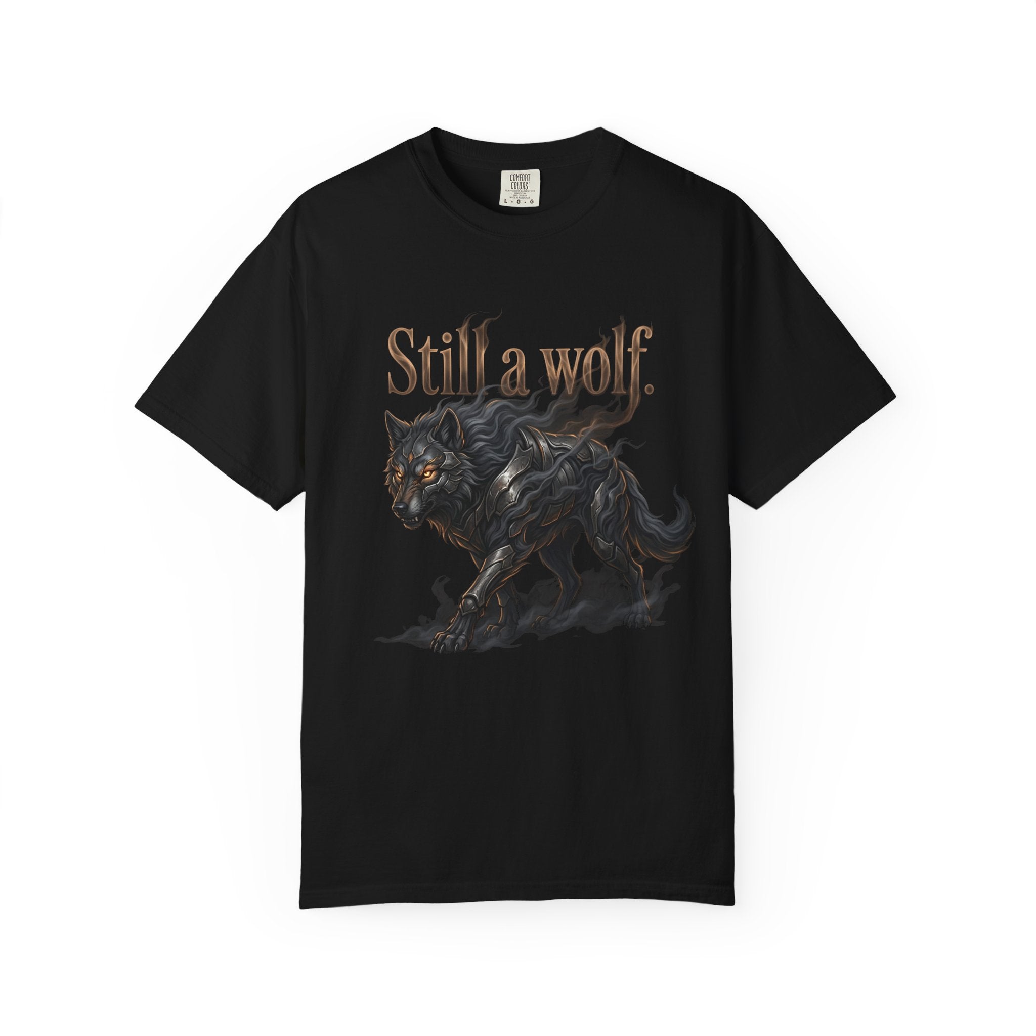 PRB Still a Wolf T-Shirt — Dark Wolf Graphic Tee by Printify