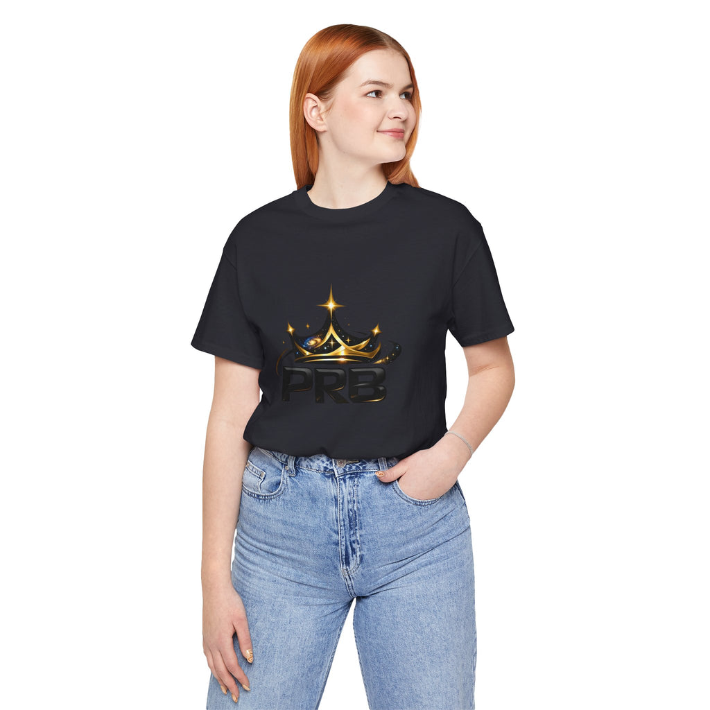 PRB Crown Tee — Graphic Logo T-Shirt by Power Runs Black