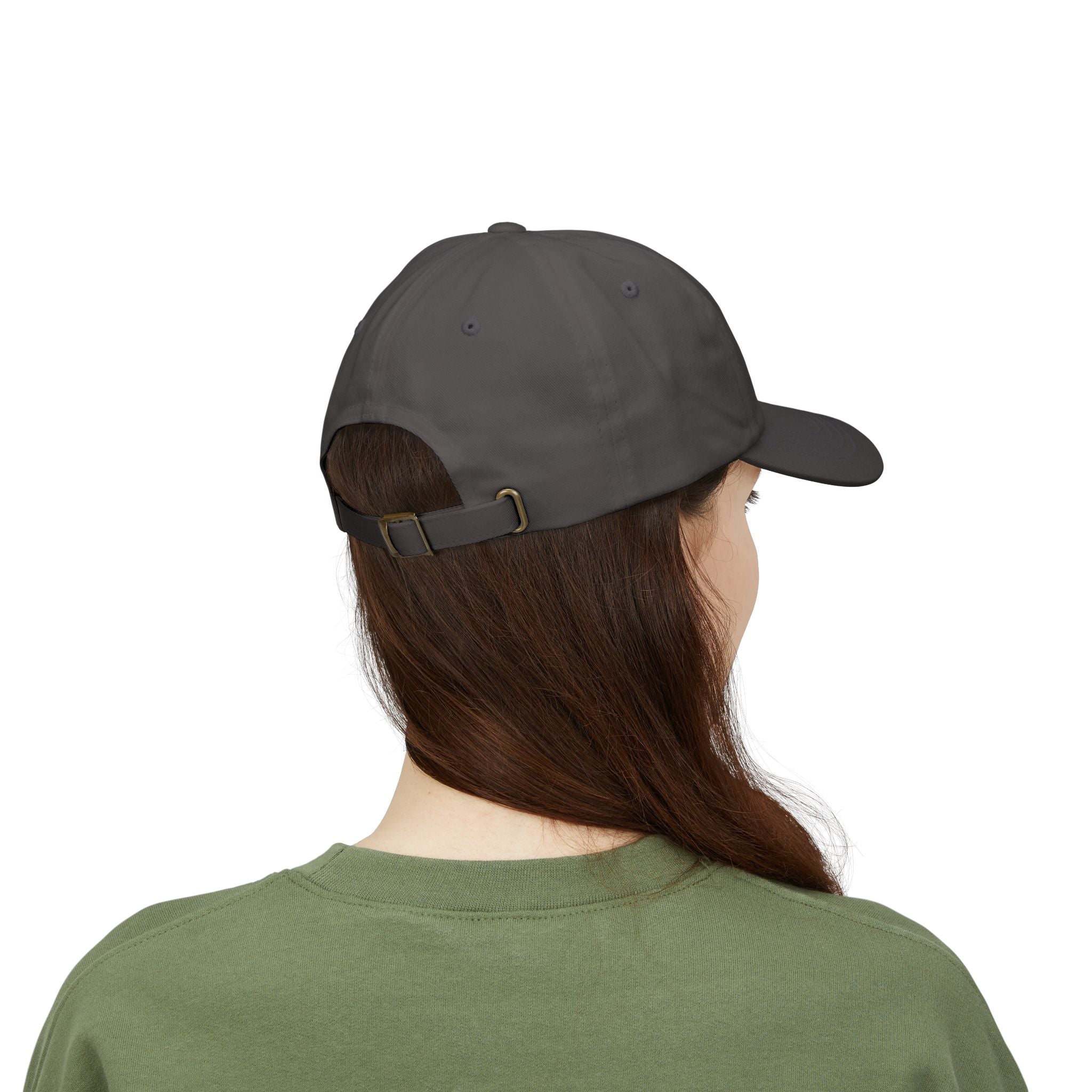 PRB Dad Cap — Vintage Crest Embroidered Baseball Hat by Power Runs Black