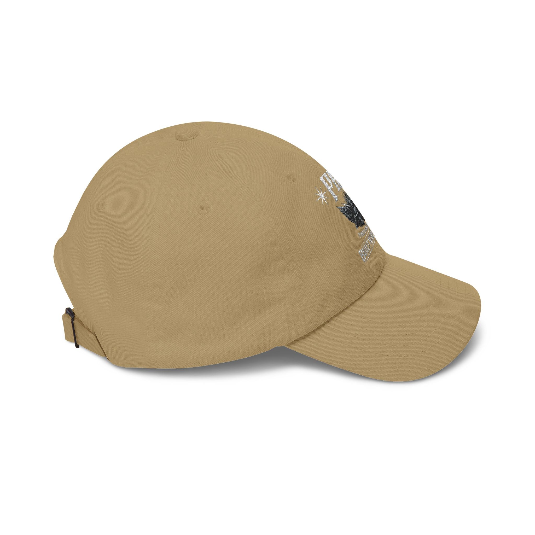 PRB Dad Cap — Vintage Crest Embroidered Baseball Hat by Printify