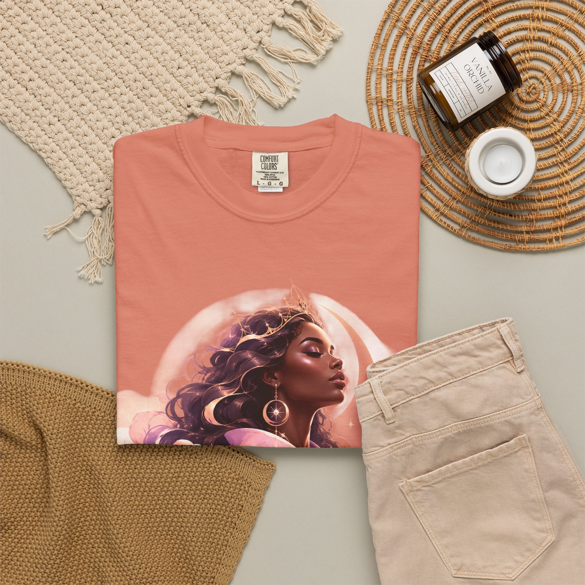 Power Runs Black graphic tee | Black woman portrait, Afro empowerment shirt by Power Runs Black