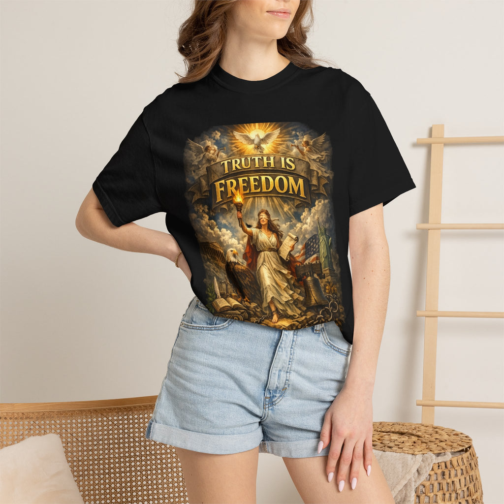 PRB Truth Is Freedom Graphic T-Shirt by Power Runs Black