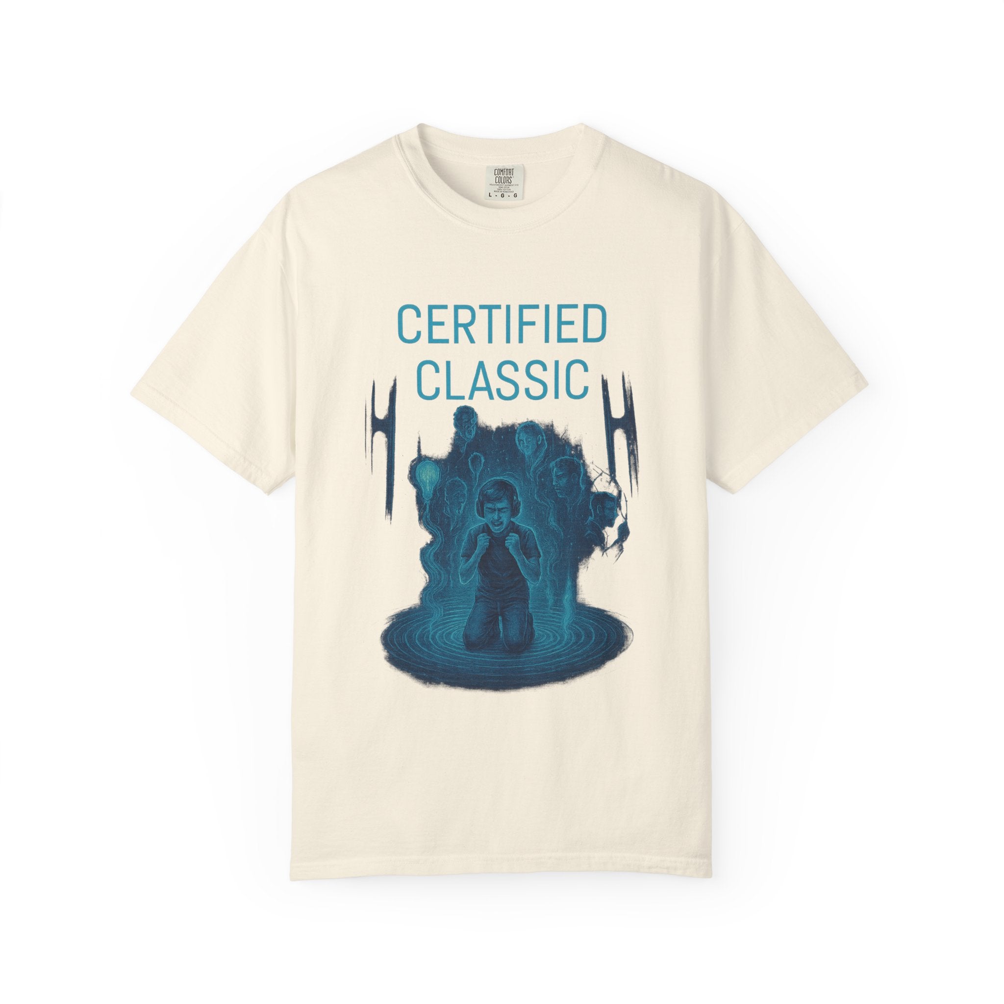 PRB Certified Classic T-Shirt – Retro Sci‑Fi Graphic Tee by Power Runs Black