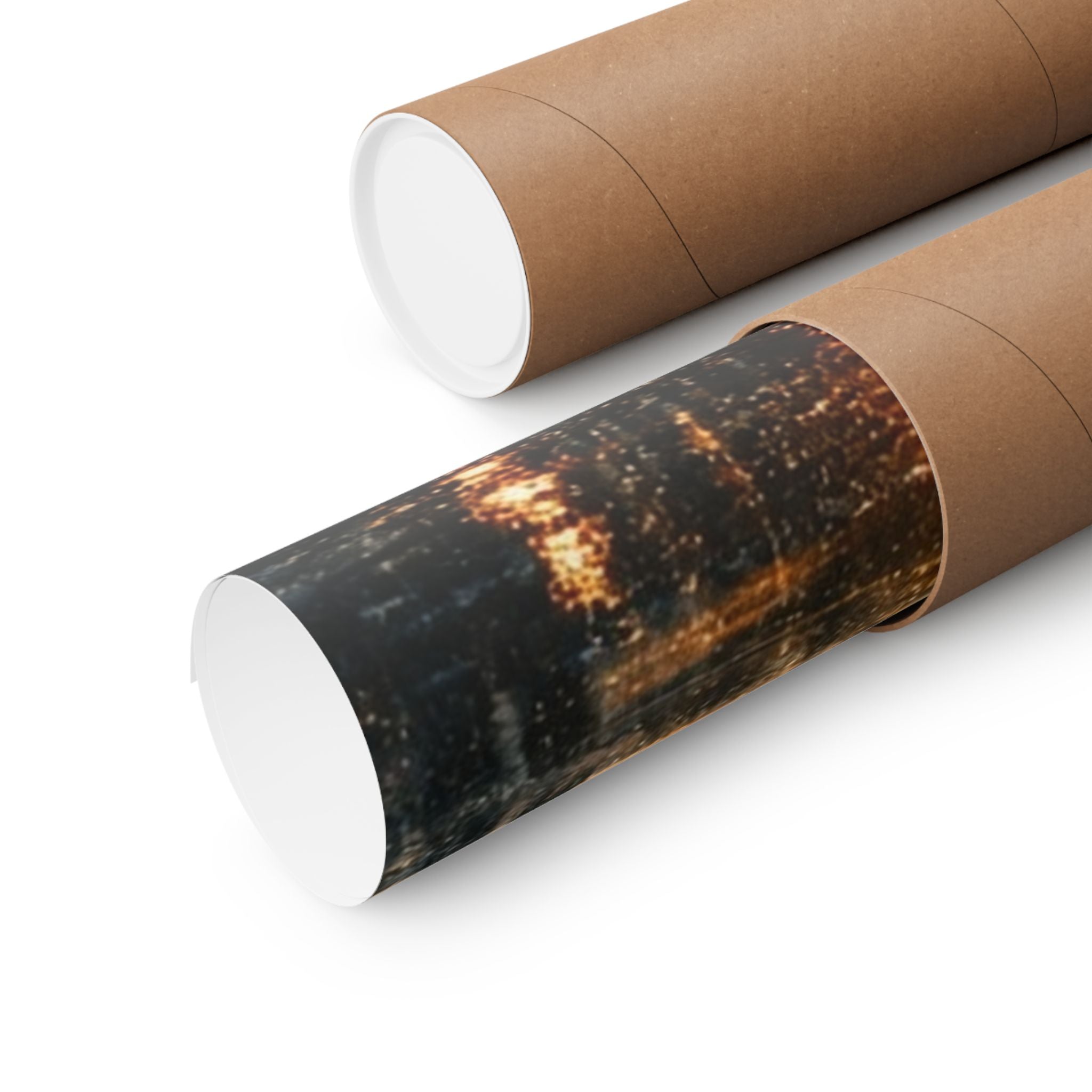 Power Runs Black PRB The Starbound Seven Matte Vertical Posters by Printify