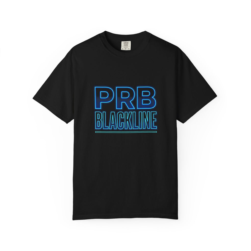 PRB Blackline Graphic T-shirt | Vector Ops Unit Tech Logo by Power Runs Black