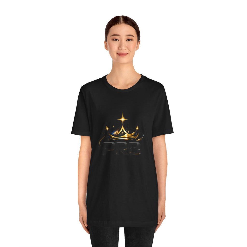 PRB Crown Tee — Graphic Logo T-Shirt by Power Runs Black