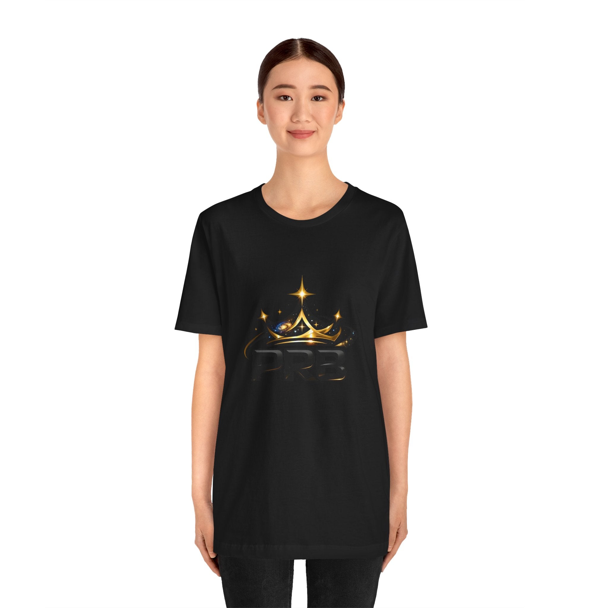 PRB Crown Tee — Graphic Logo T-Shirt by Power Runs Black