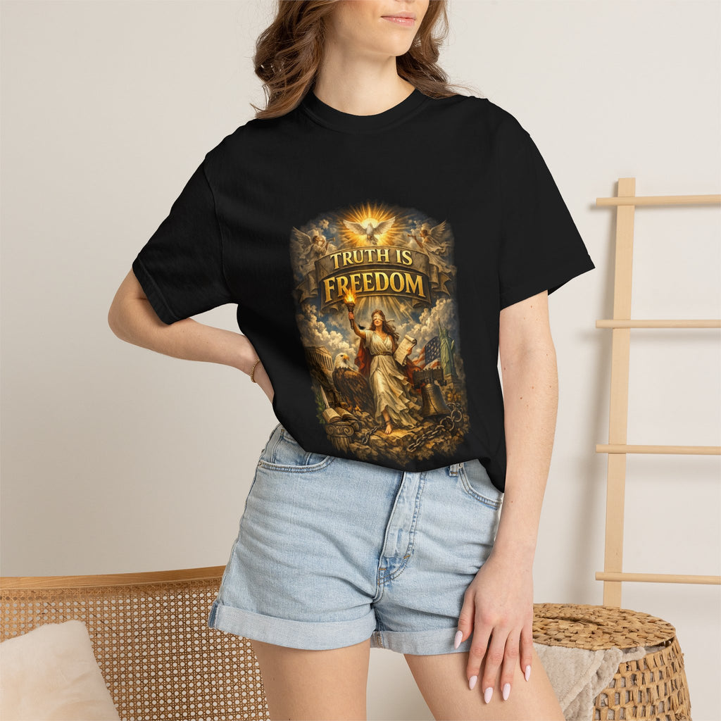 PRB Truth Is Freedom Graphic T-Shirt by Printify