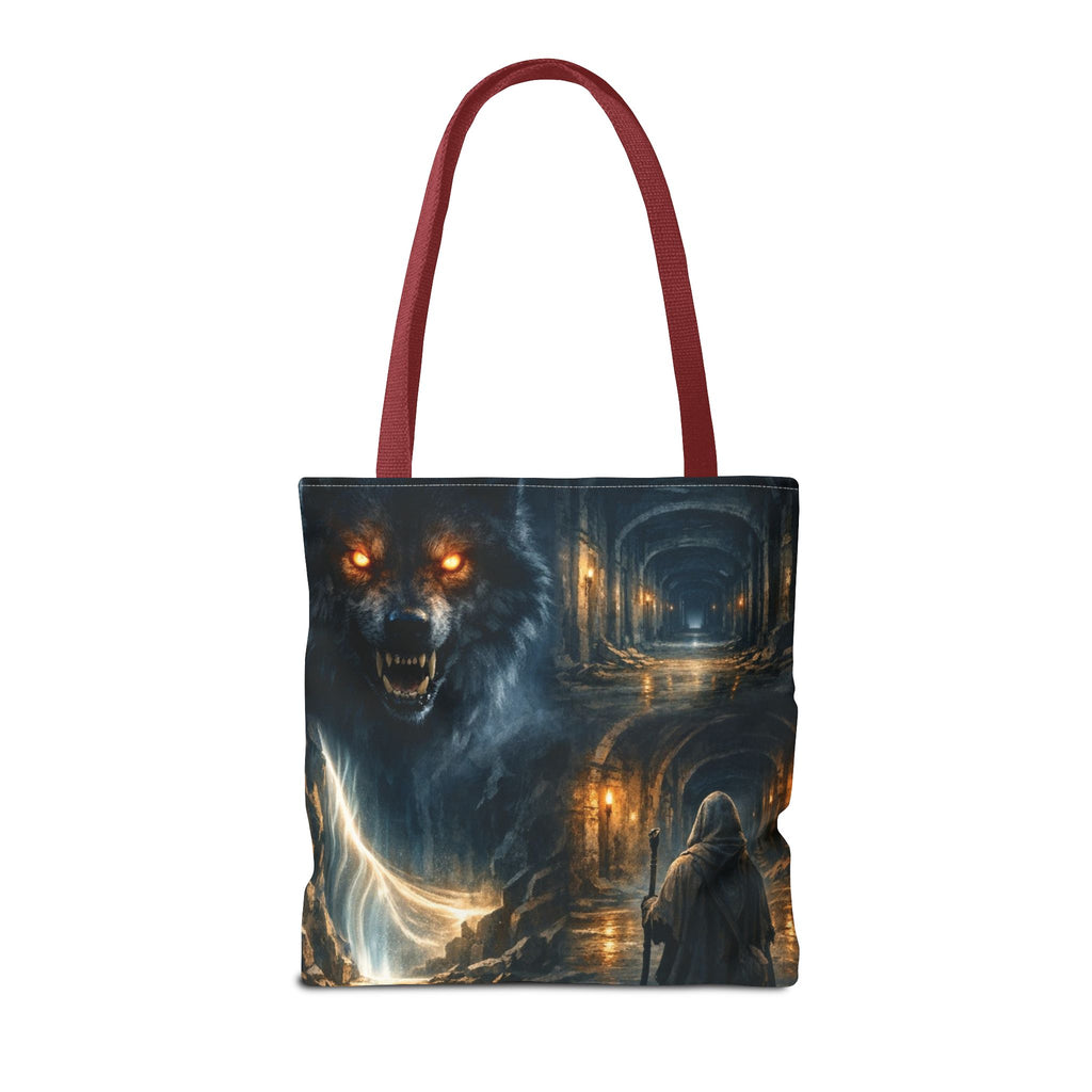 PRB The Echo Hounds Illustration Tote Bag | Gothic Horror Artwork by Power Runs Black