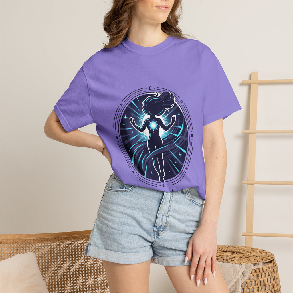 Power Runs Black PRB Ascension T-Shirt — Spiritual Energy Graphic Tee by Printify