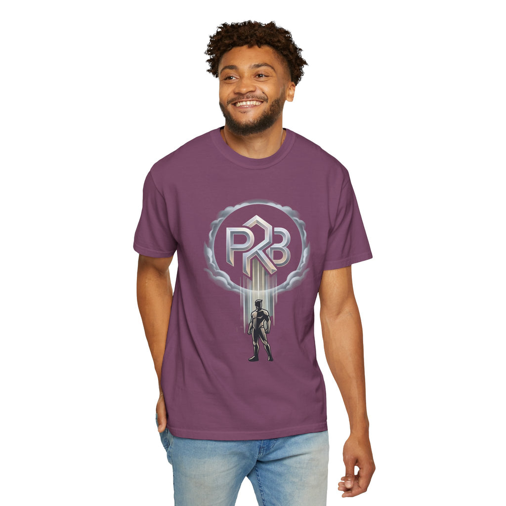PRB Warrior Emblem Graphic Tee | Vintage Logo Shirt for Gamers & Fantasy Fans by Printify
