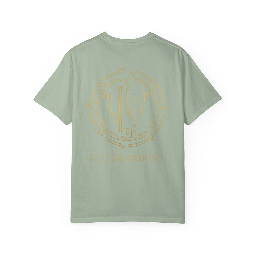 Power Runs Black PRB Cael Mór Symbol T-Shirt — ‘Nothing Connects’ Minimal Graphic Tee by Power Runs Black