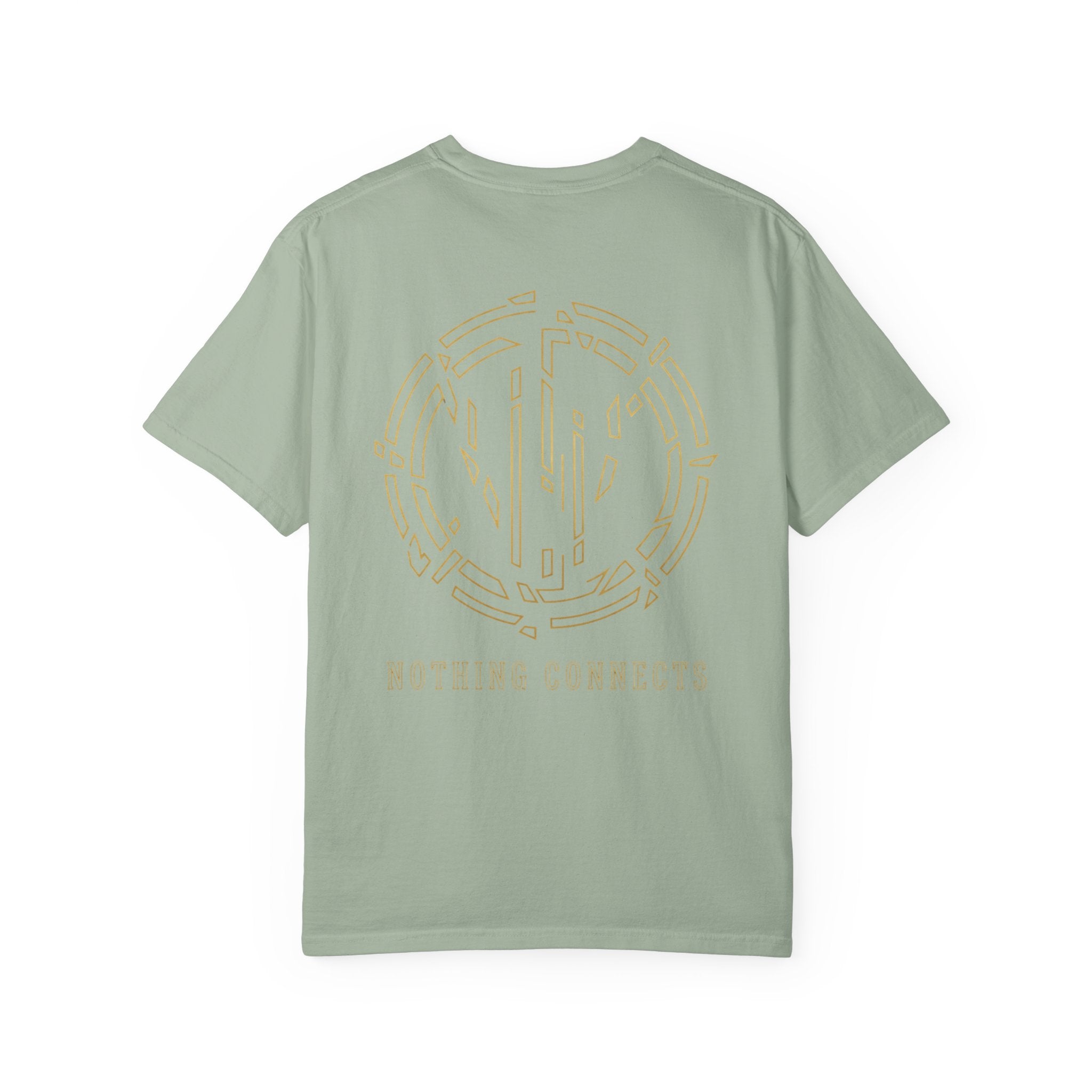 Power Runs Black PRB Cael Mór Symbol T-Shirt — ‘Nothing Connects’ Minimal Graphic Tee by Power Runs Black