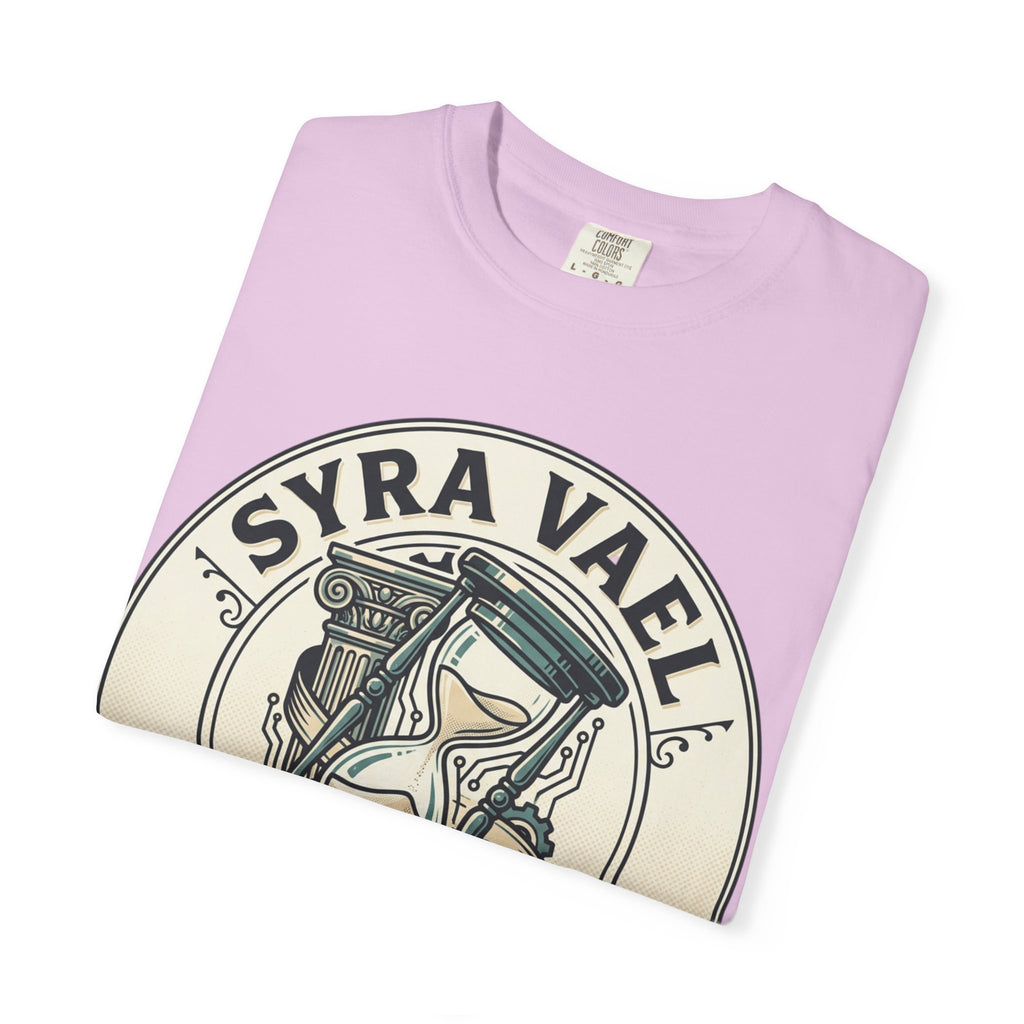 Power Runs Black PRB Syra Vael Hourglass Emblem T-Shirt by Printify
