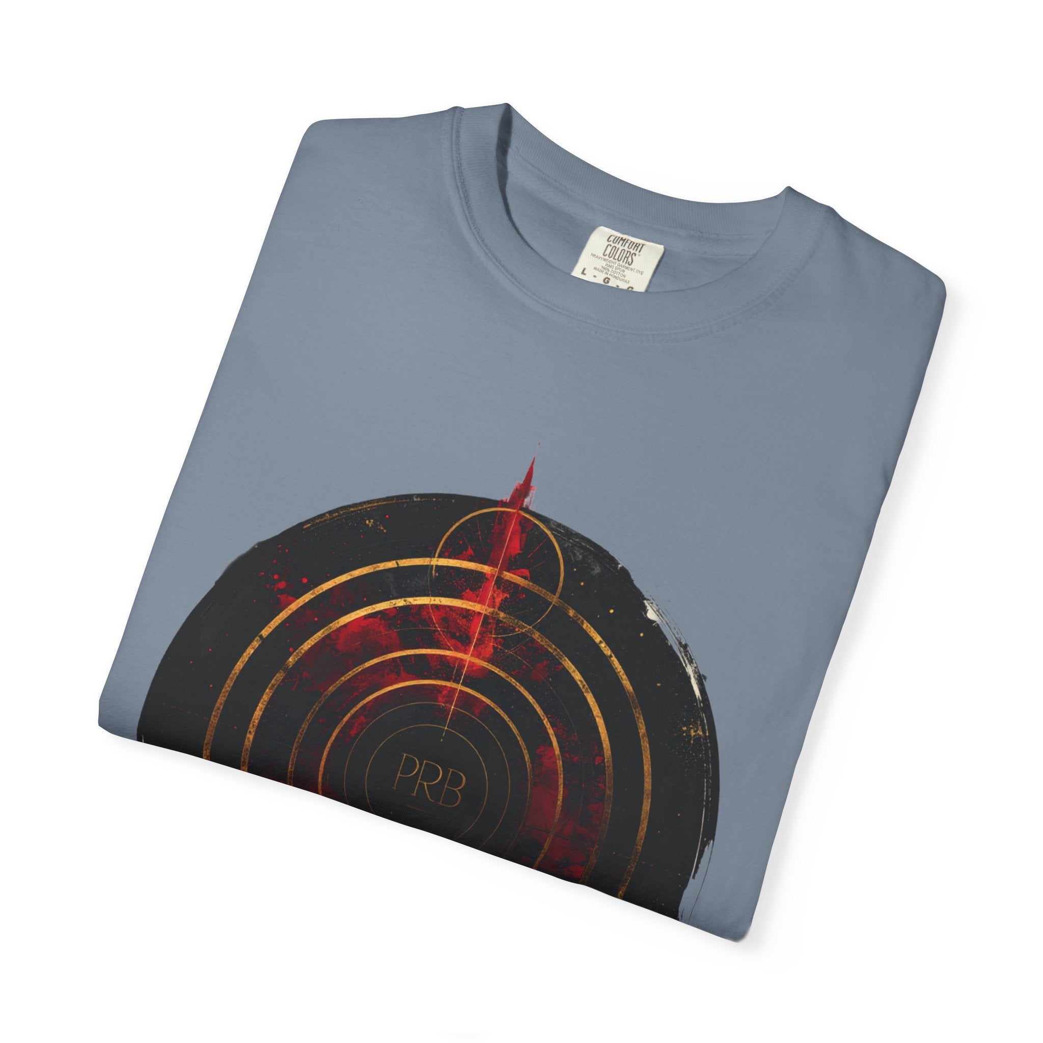 PRB Target Bullseye T-Shirt — Retro Circular Target Graphic Tee by Printify