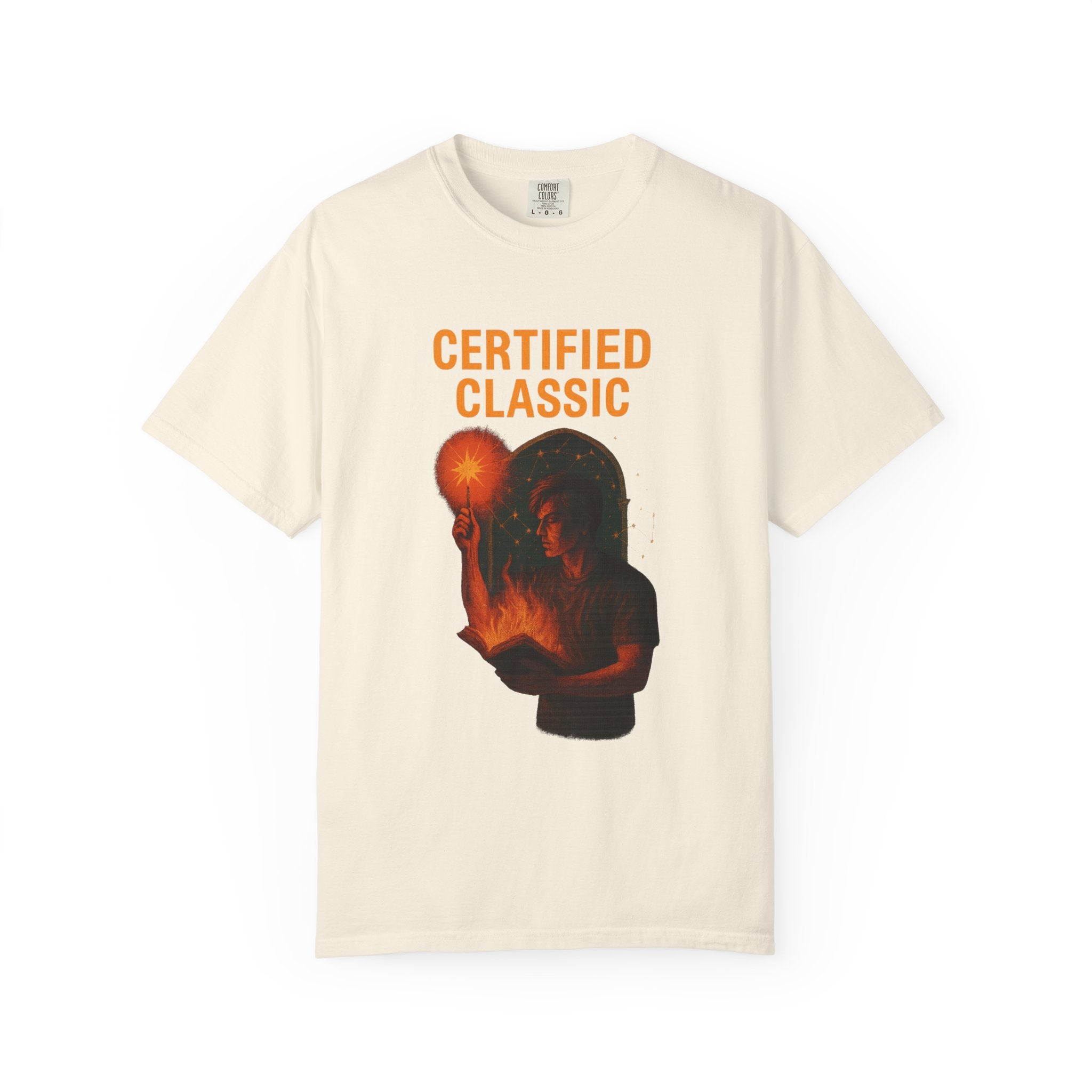 PRB Certified Classic head silhouette holding light bulb T-shirt | vintage inspired graphic tee by Power Runs Black