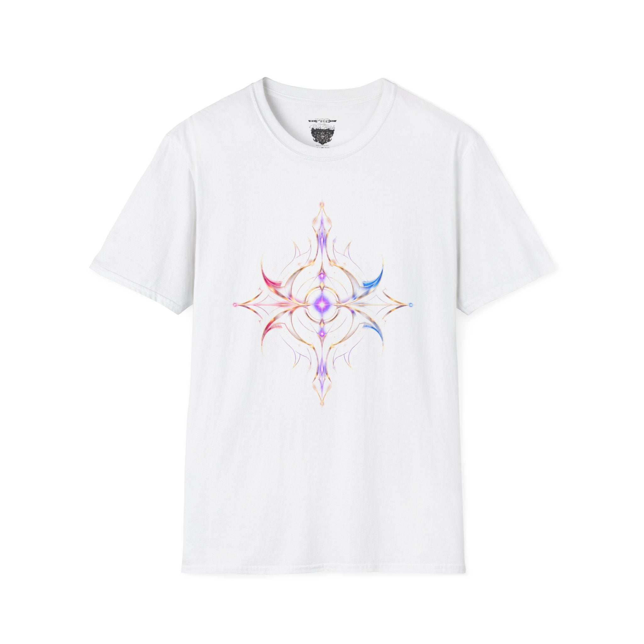 Power Runs Black PRB Pretty Rich Bitch The Collection Mystic Mandala Tee — Subtle Pastel Spiritual Graphic T-Shirt by Power Runs Black