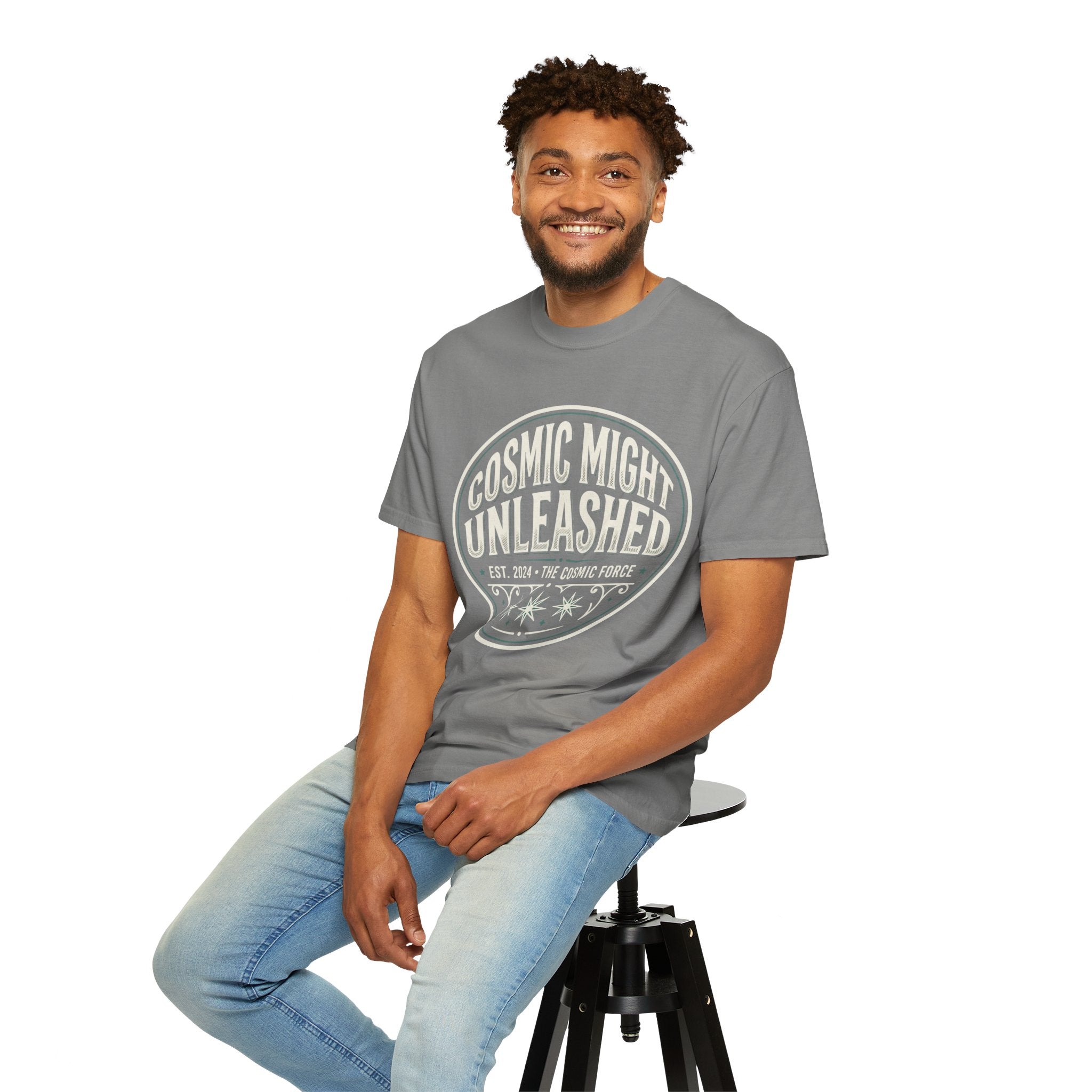 PRB Starforged Flex Cosmic Might Unleashed T-Shirt by Power Runs Black