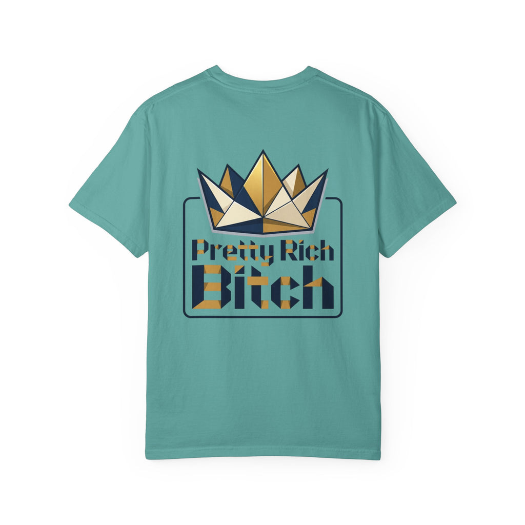 Pretty Rich Bitch The Collection by PRB T-Shirt — Afro Woman Graphic Tee by Power Runs Black