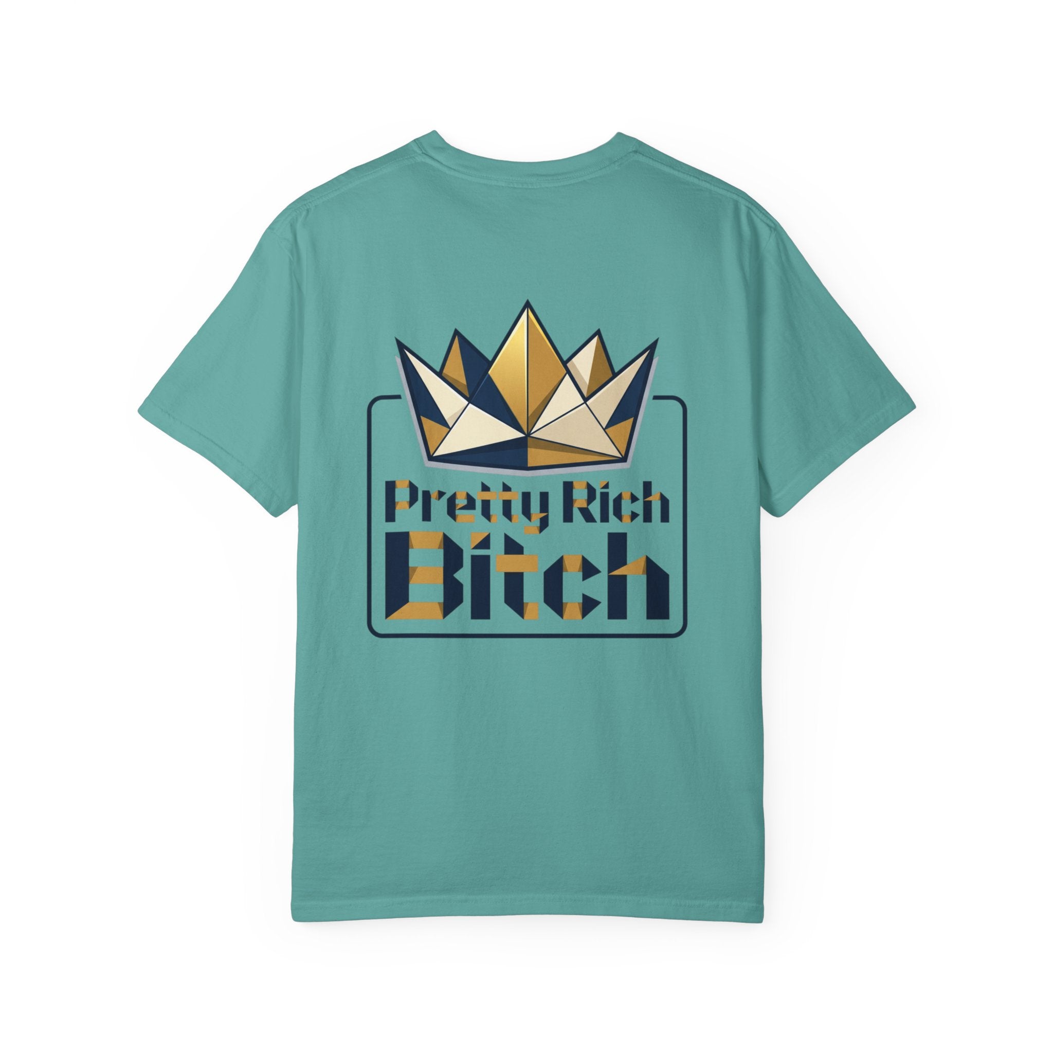 Pretty Rich Bitch The Collection by PRB T-Shirt — Afro Woman Graphic Tee by Power Runs Black