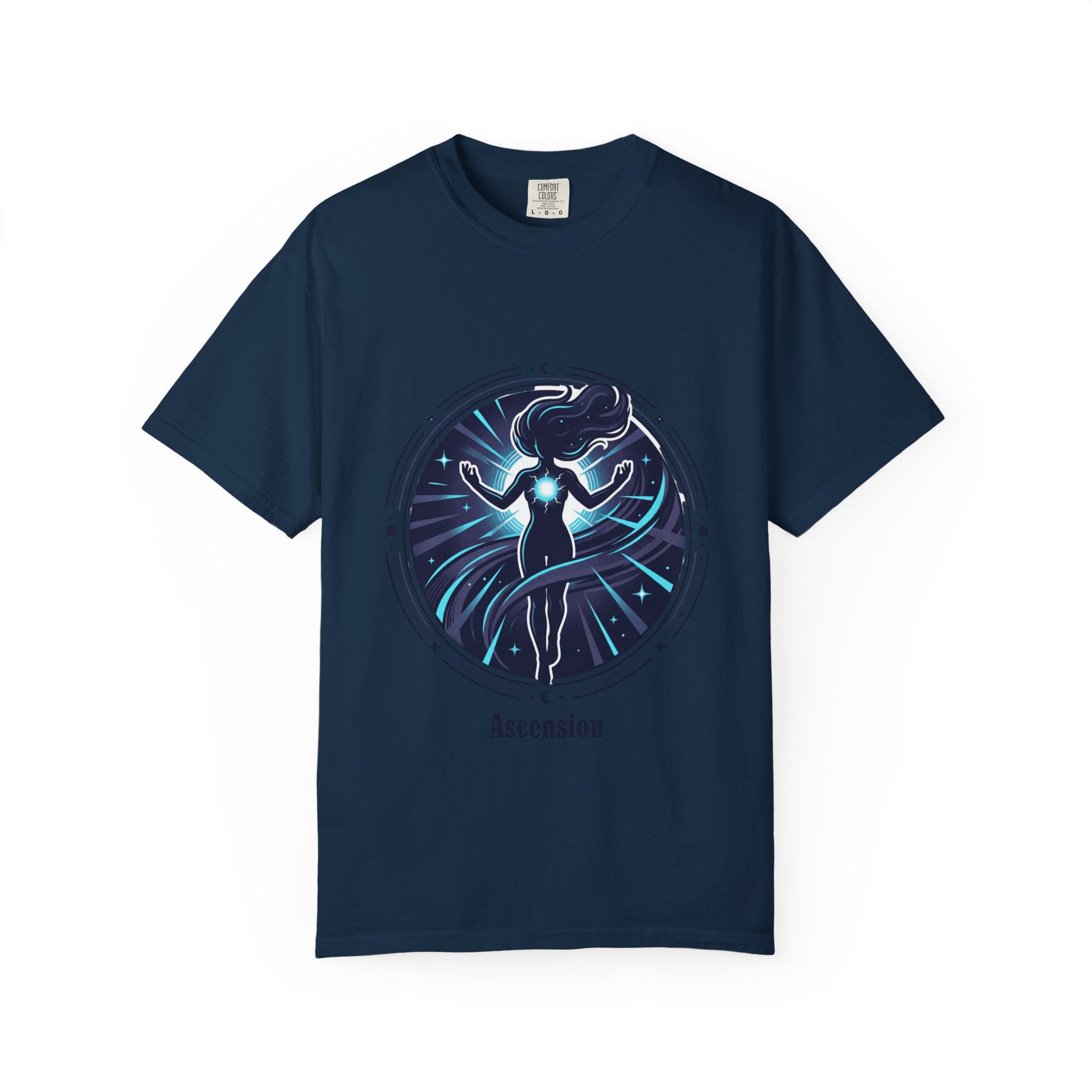 Power Runs Black PRB Ascension T-Shirt — Spiritual Energy Graphic Tee by Power Runs Black