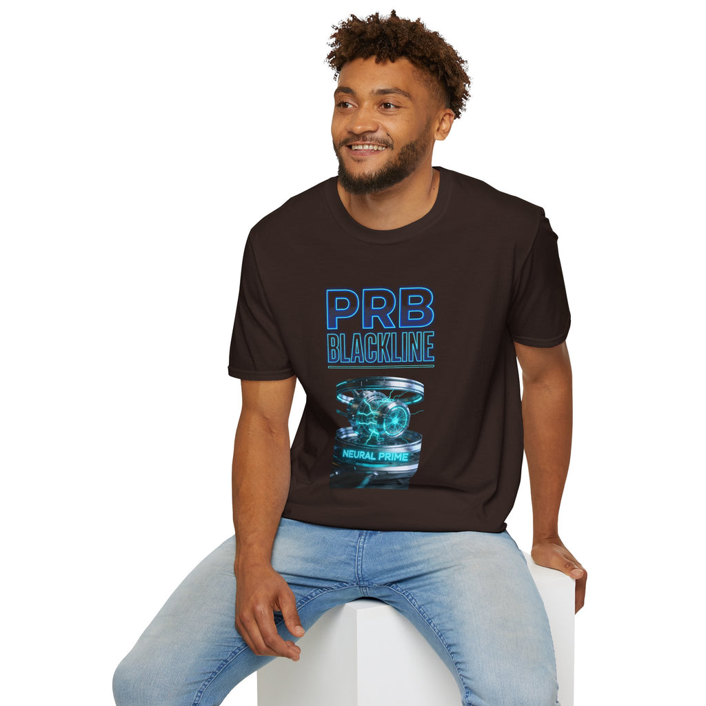 PRB Blackline Neural Prime Graphic T-Shirt by Power Runs Black
