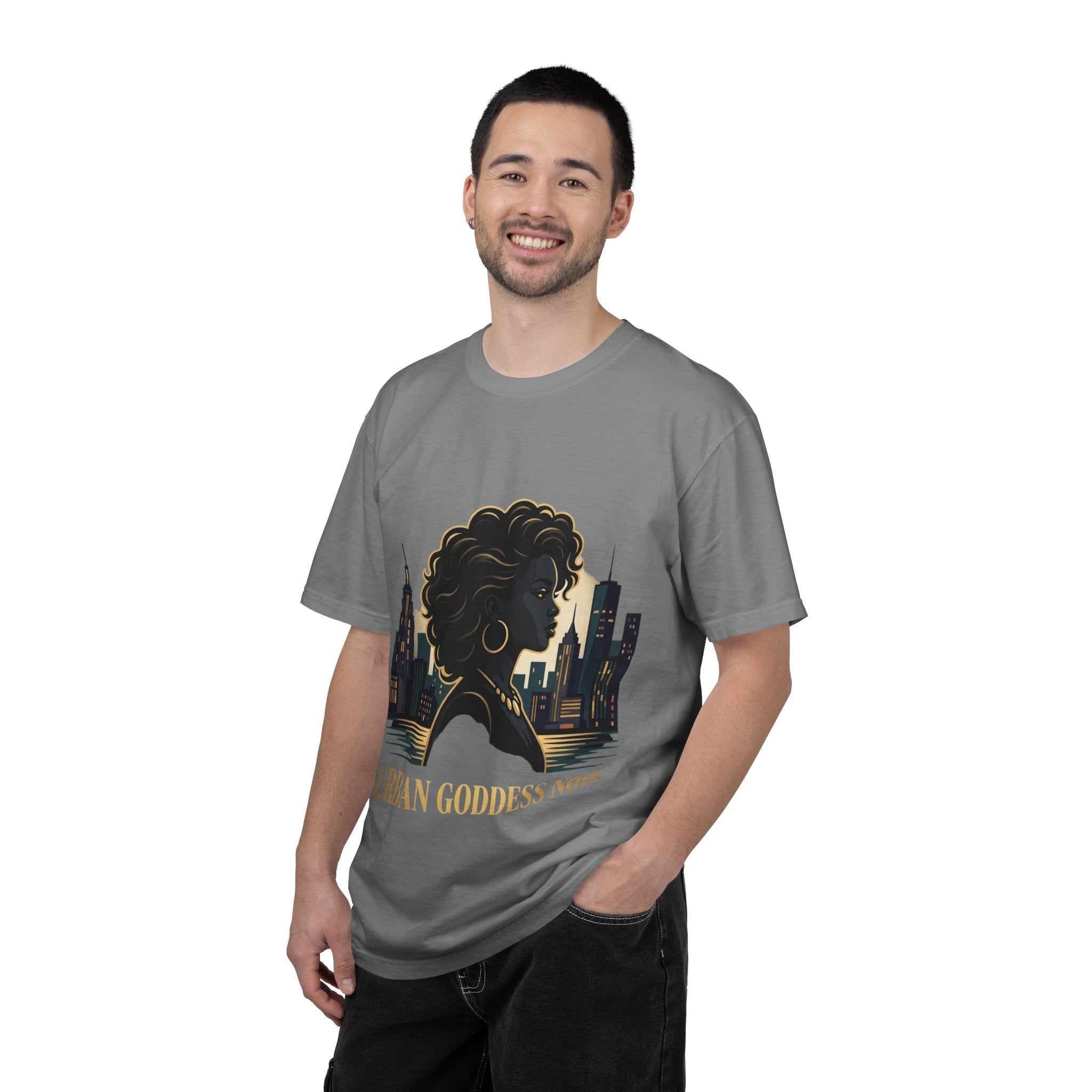 Pretty Rich Bitch The Collection by PRB Urban Goddess Noir T-Shirt — "Urban Goddess Noir" Graphic Tee by Power Runs Black