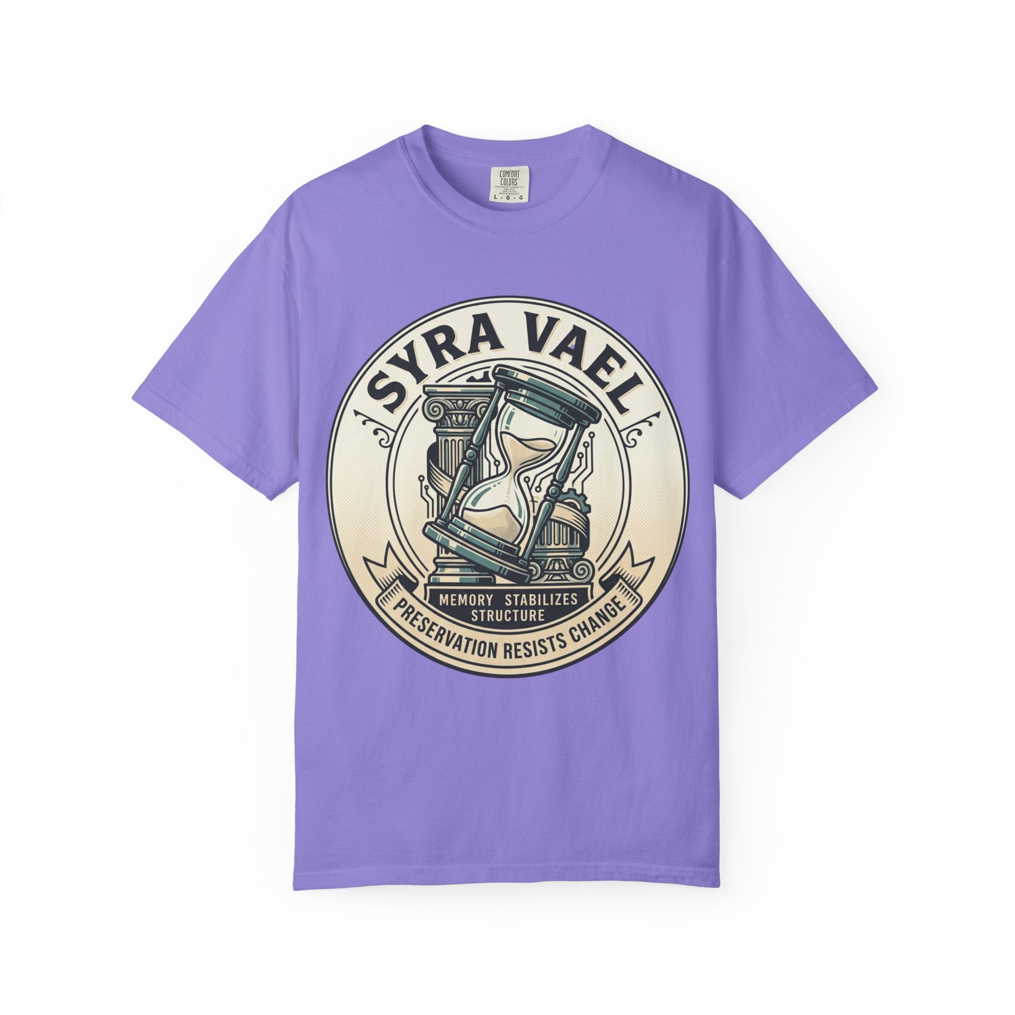 Power Runs Black PRB Syra Vael Hourglass Emblem T-Shirt by Power Runs Black