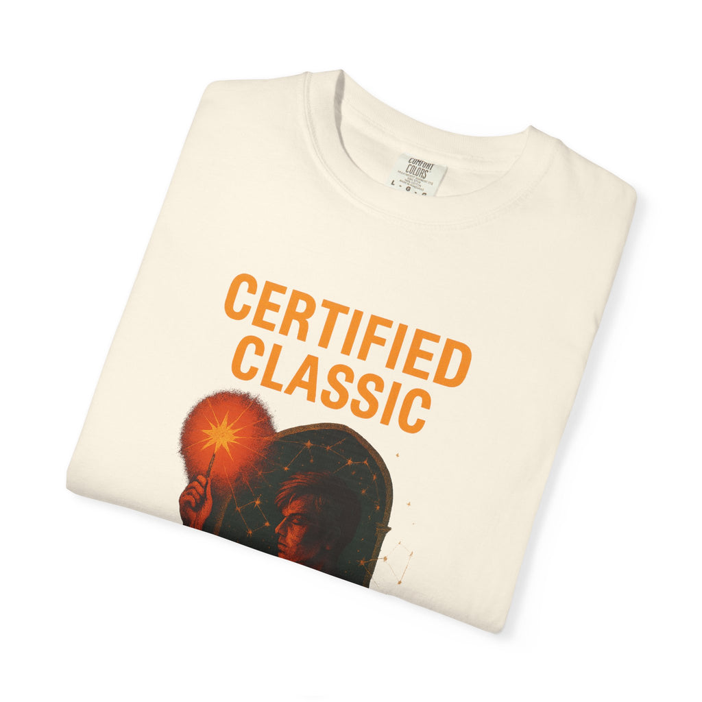PRB Certified Classic head silhouette holding light bulb T-shirt | vintage inspired graphic tee by Power Runs Black