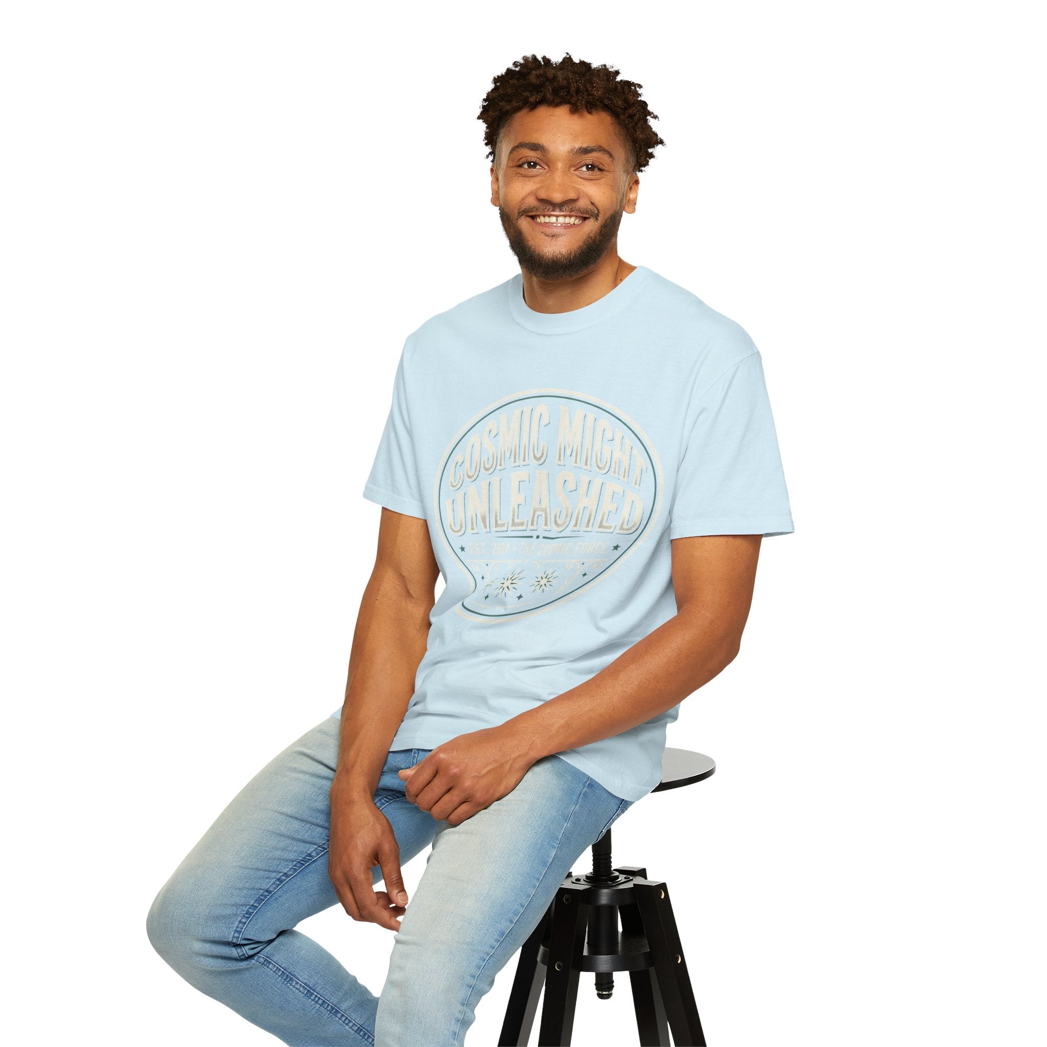 PRB Starforged Flex Cosmic Might Unleashed T-Shirt by Power Runs Black
