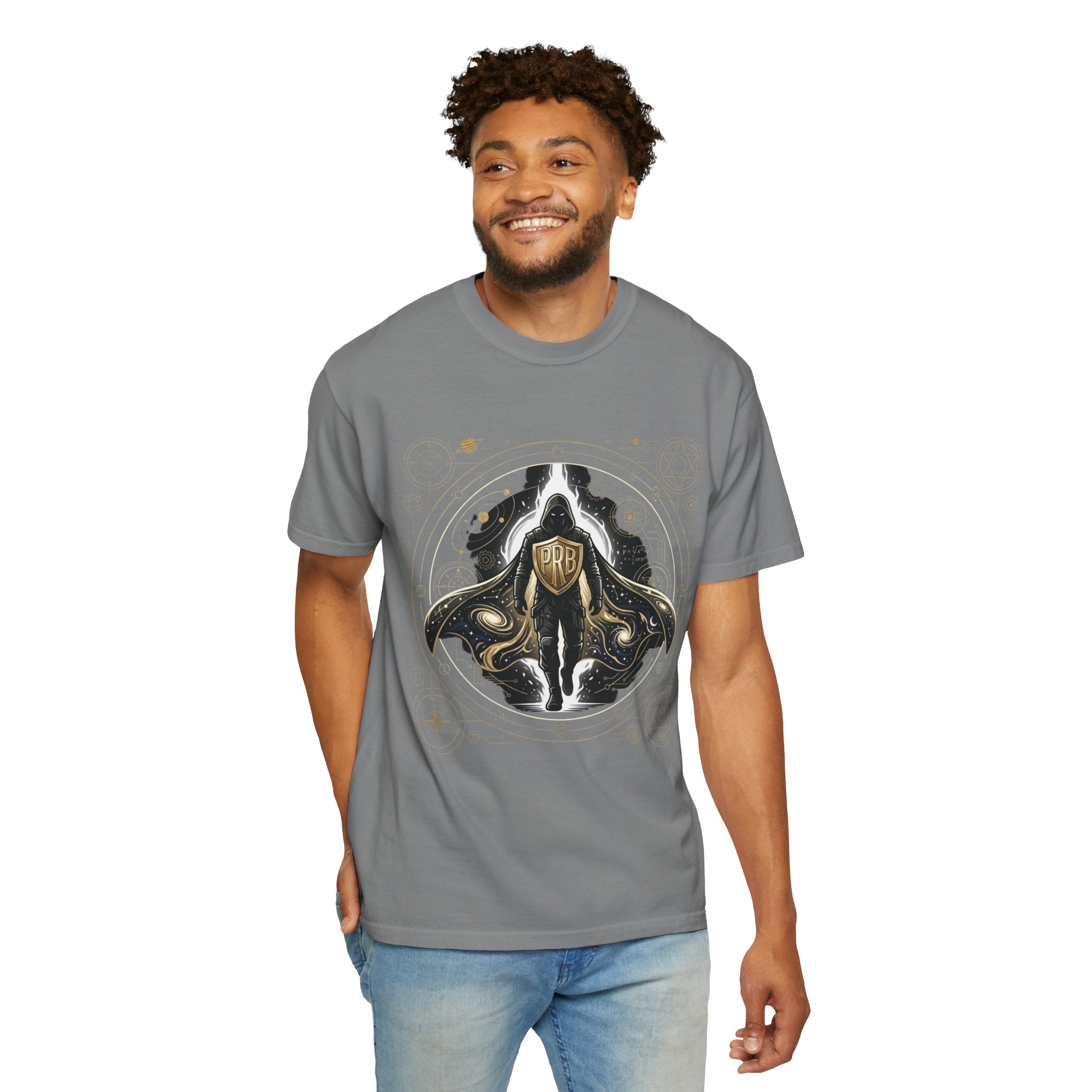 PRB Manta Ray Crest T-Shirt | Ornate Nautical Illustration by Printify