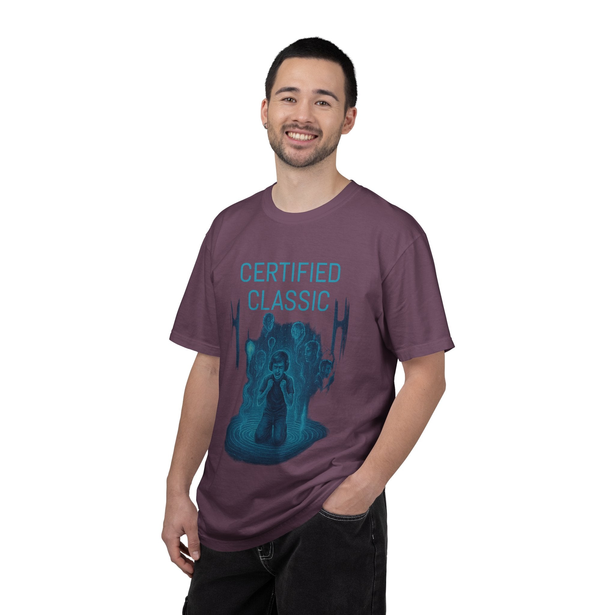 PRB Certified Classic T-Shirt – Retro Sci‑Fi Graphic Tee by Power Runs Black
