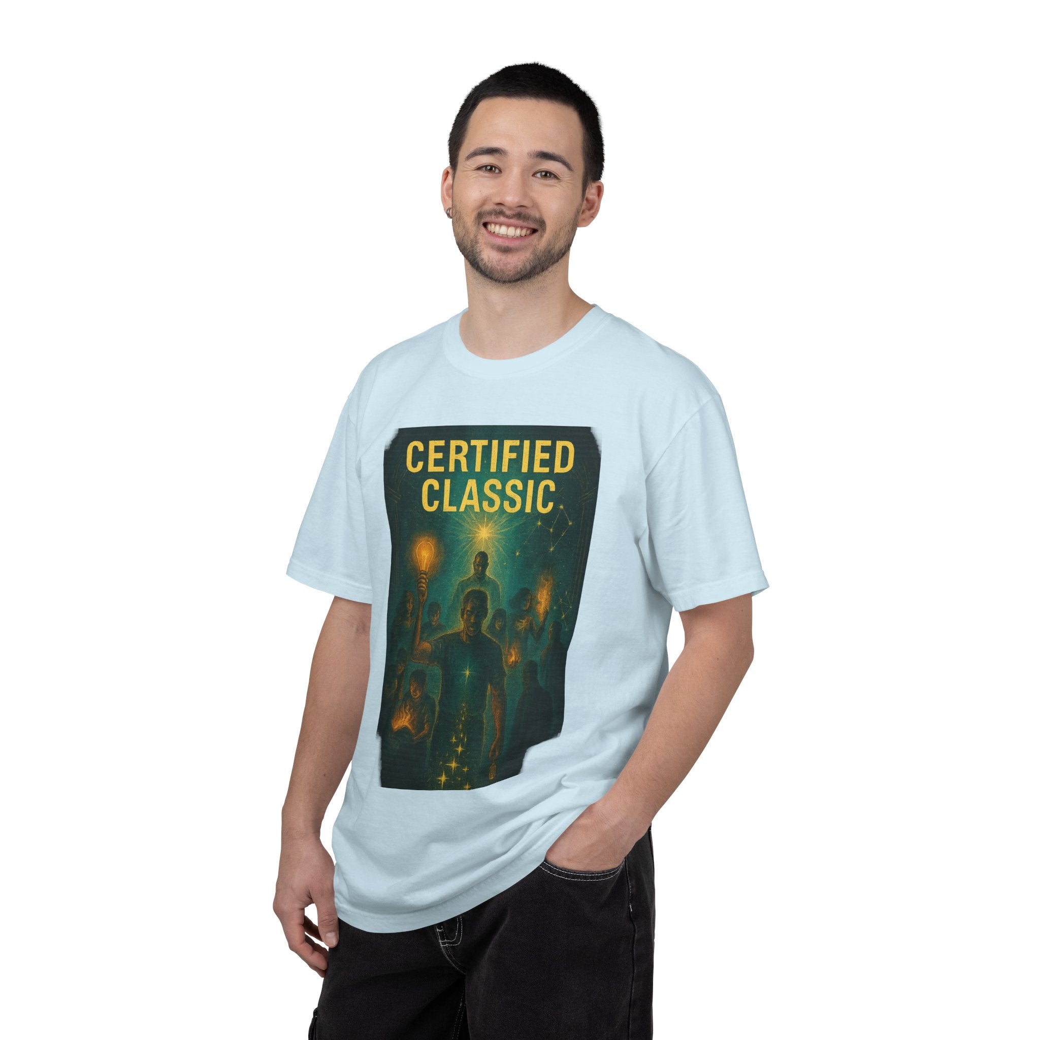 PRB Certified Classic T-Shirt — Vintage Lanterns Graphic Tee by Power Runs Black