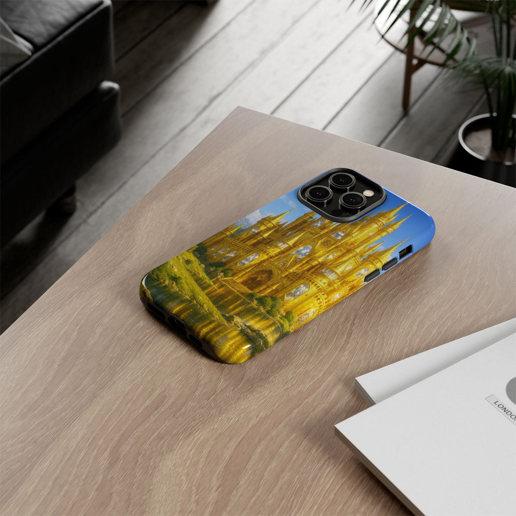PRB Golden Castle iPhone Case | Fantasy Palace Phone Case by Printify