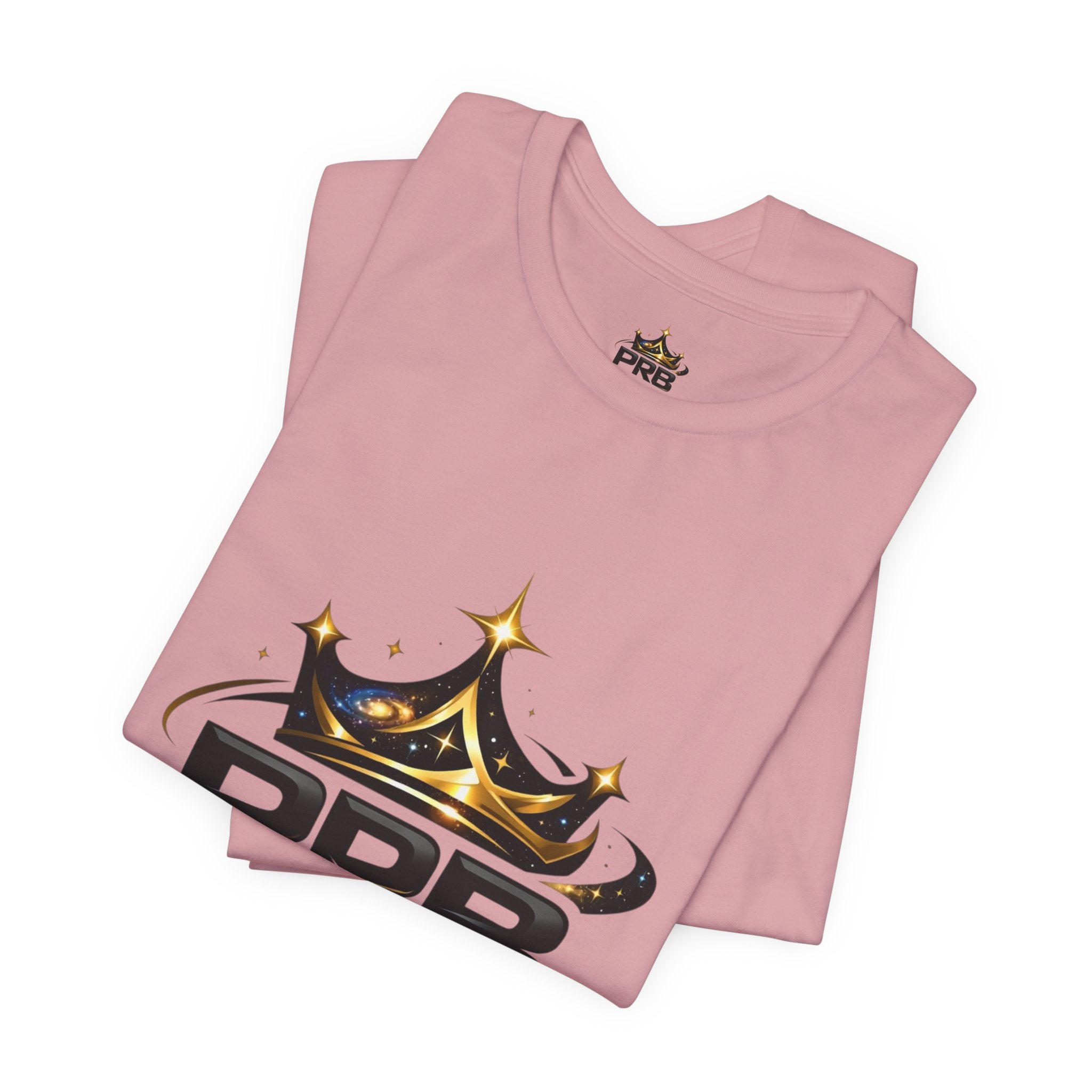 PRB Crown Tee — Graphic Logo T-Shirt by Power Runs Black