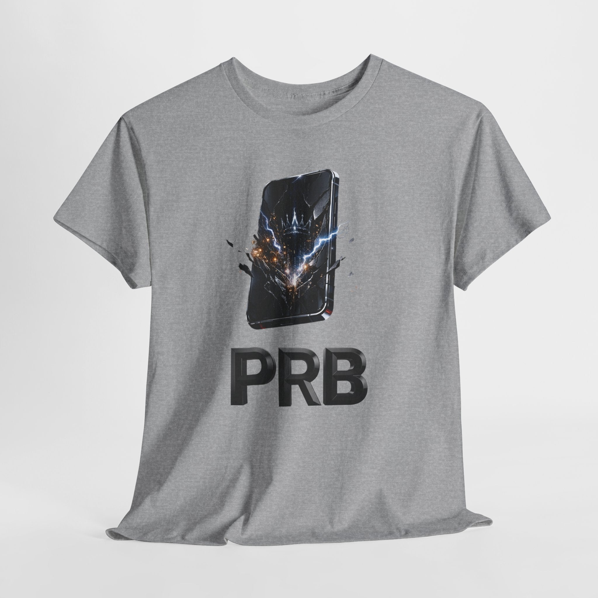 PRB Phone Smash Graphic Tee by Printify