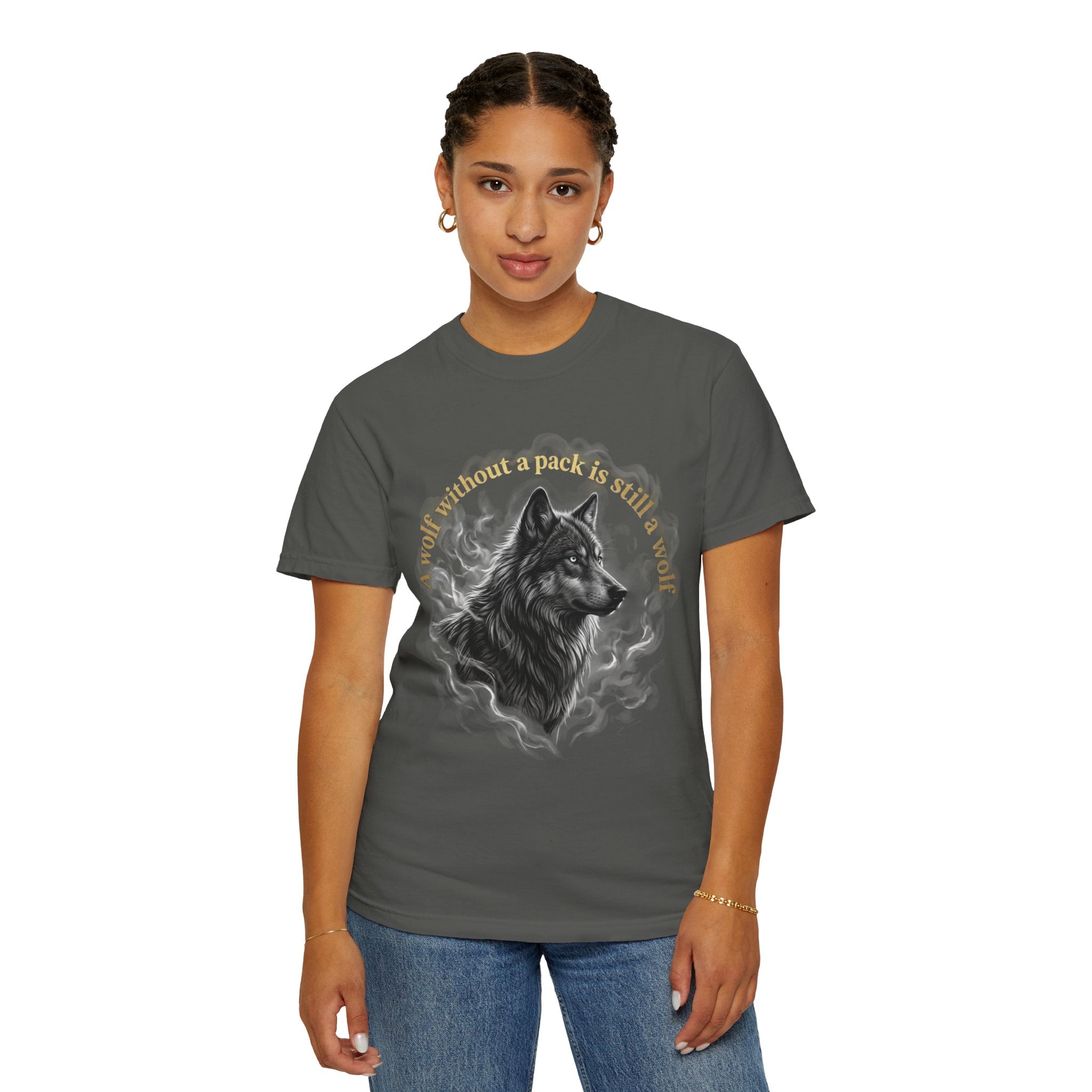 PRB Wolf Portrait T-Shirt — "You’ll Shoot Your Eye Out" Vintage Graphic Tee by Printify