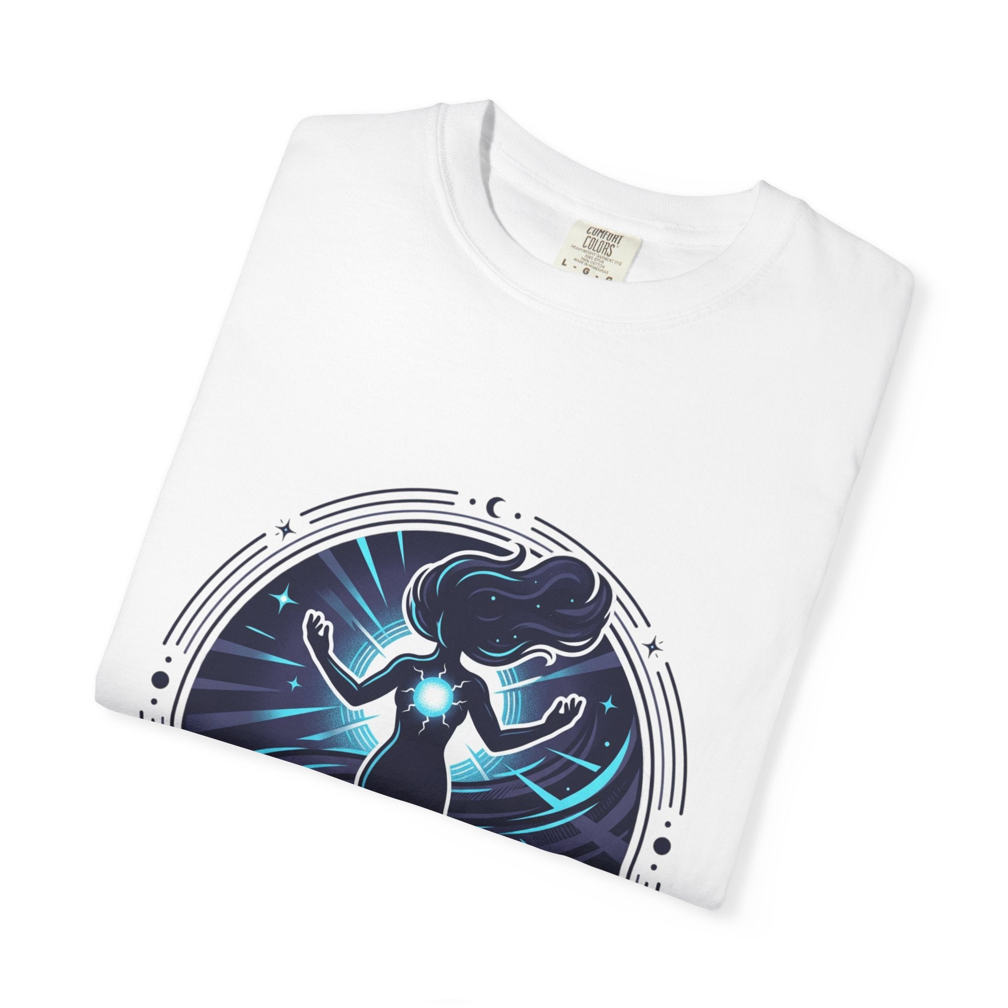 Power Runs Black PRB Ascension T-Shirt — Spiritual Energy Graphic Tee by Printify