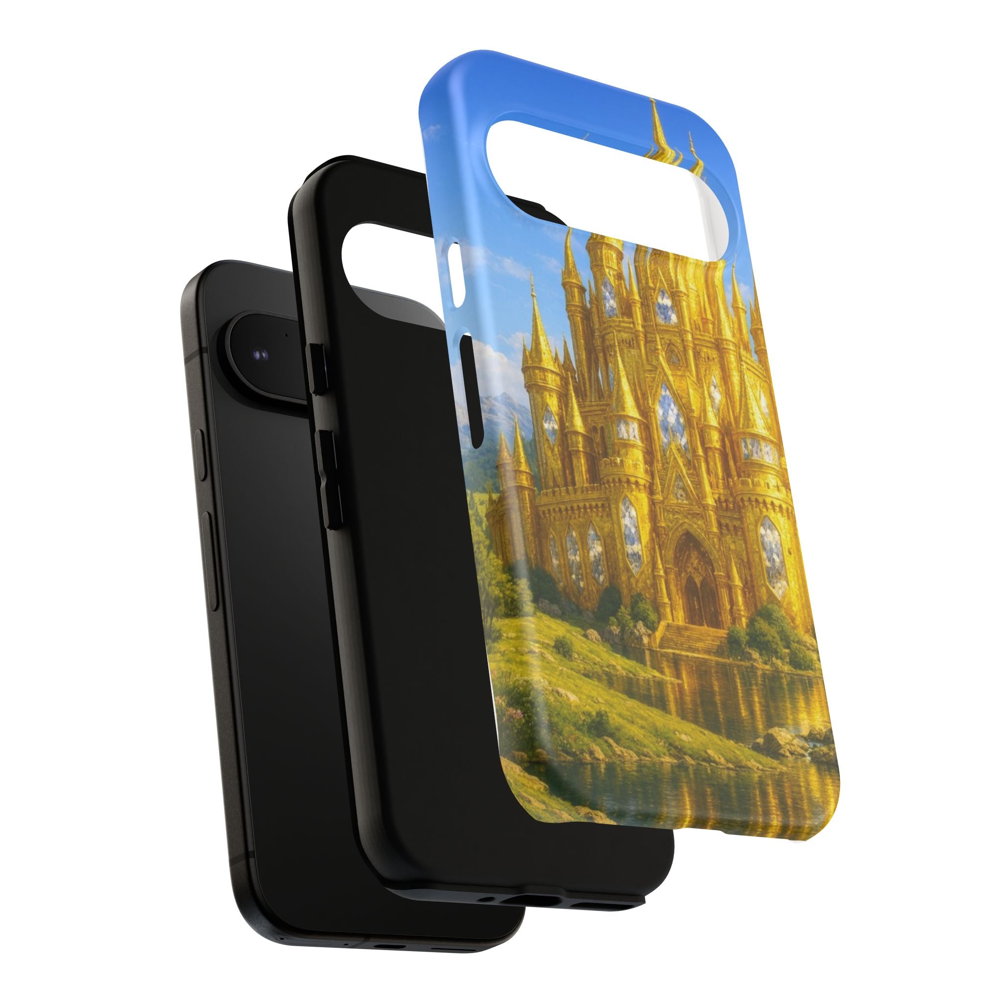 PRB Golden Castle iPhone Case | Fantasy Palace Phone Case by Printify