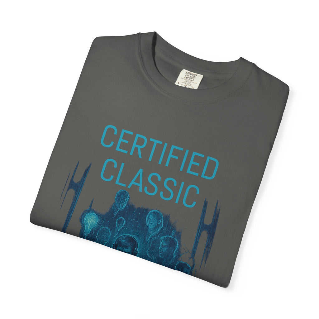 PRB Certified Classic T-Shirt – Retro Sci‑Fi Graphic Tee by Power Runs Black
